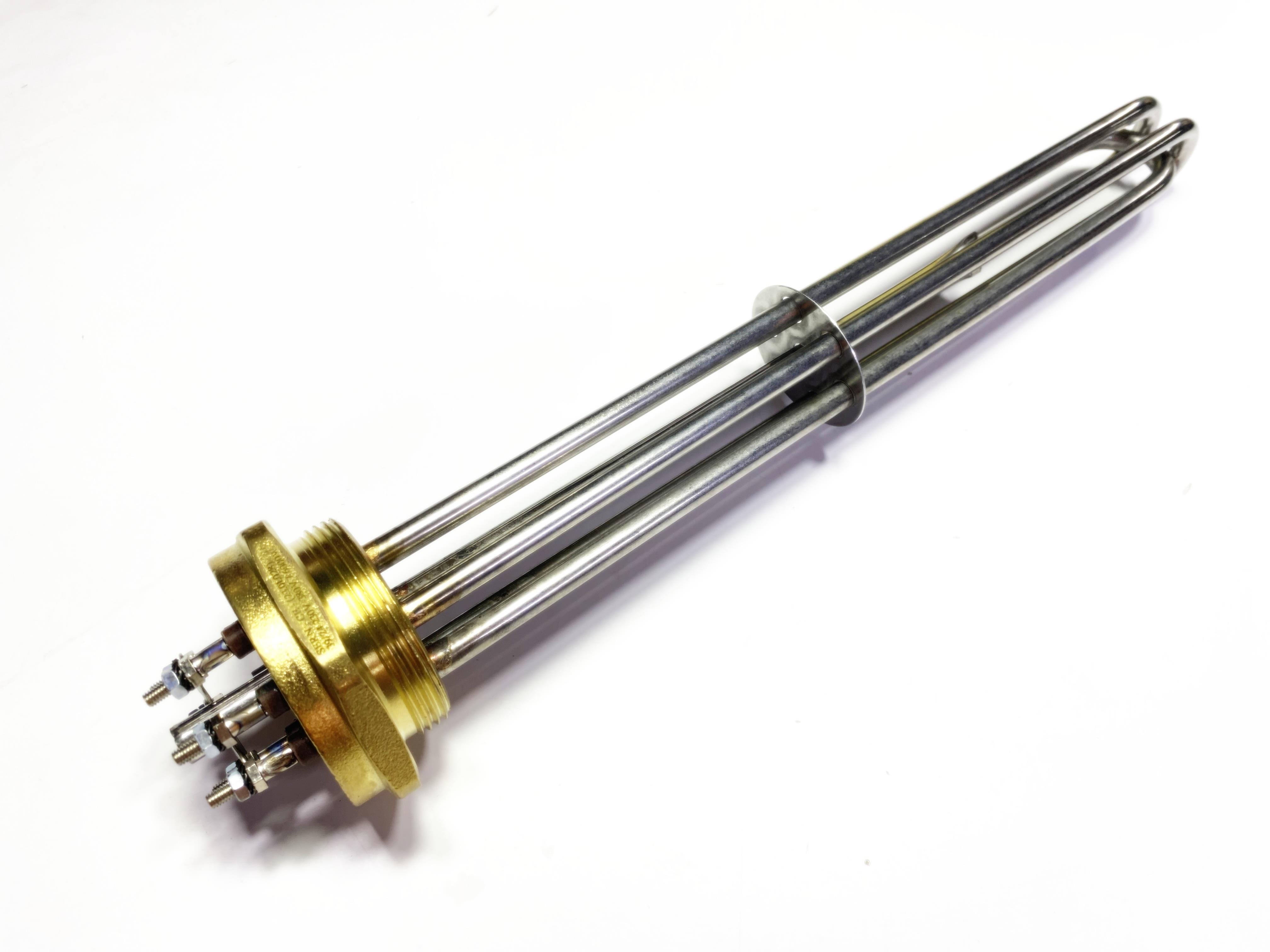 01.304Cr Head Heater Resistance2 Inch 304Cr 6000W 230/380V 35cm Three-Phase Industrial Heating Elements / Heating Resistance2 Inch 304Cr 6000W 230/380V 35cm Three-Phase Industrial Heating Elements / Heating Resistance