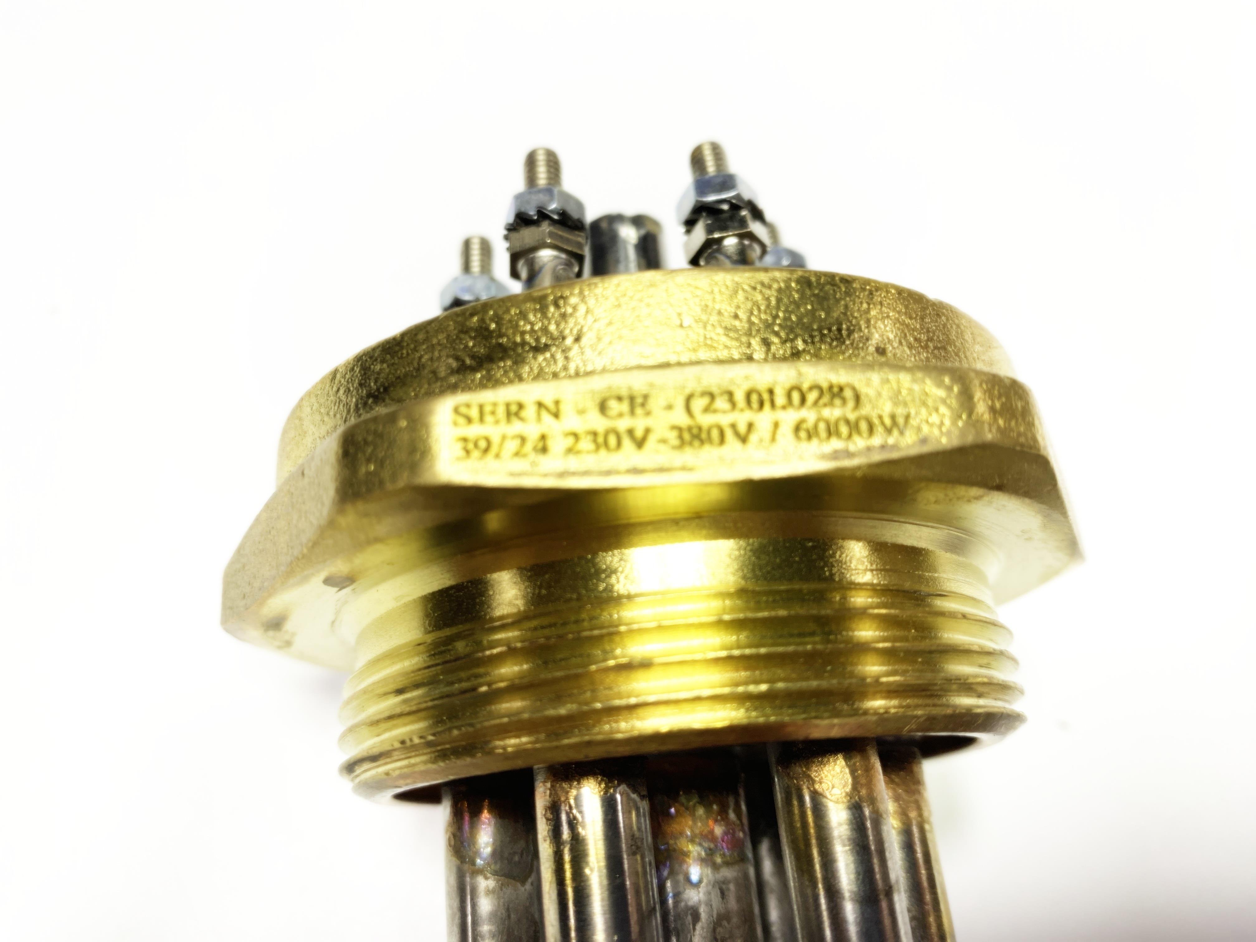 01.304Cr Head Heater Resistance2 Inch 304Cr 6000W 230/380V 35cm Three-Phase Industrial Heating Elements / Heating Resistance2 Inch 304Cr 6000W 230/380V 35cm Three-Phase Industrial Heating Elements / Heating Resistance