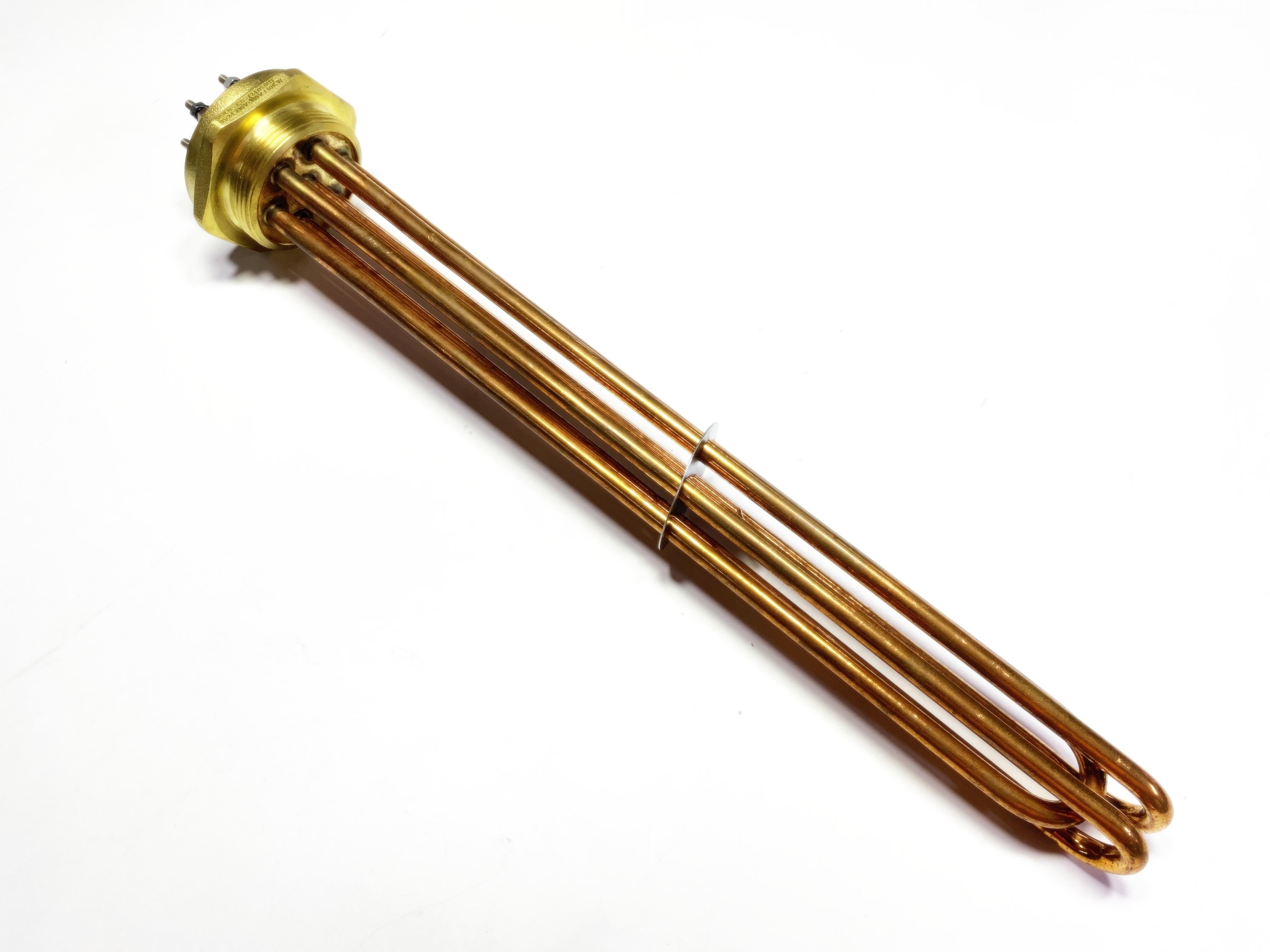 05.Copper Trifaze Head Heaters2 Inch Copper 10KW 380V 40cm Three Phase Industrial Heating Element2 Inch Copper 10KW 380V 40cm Three Phase Industrial Heating Element