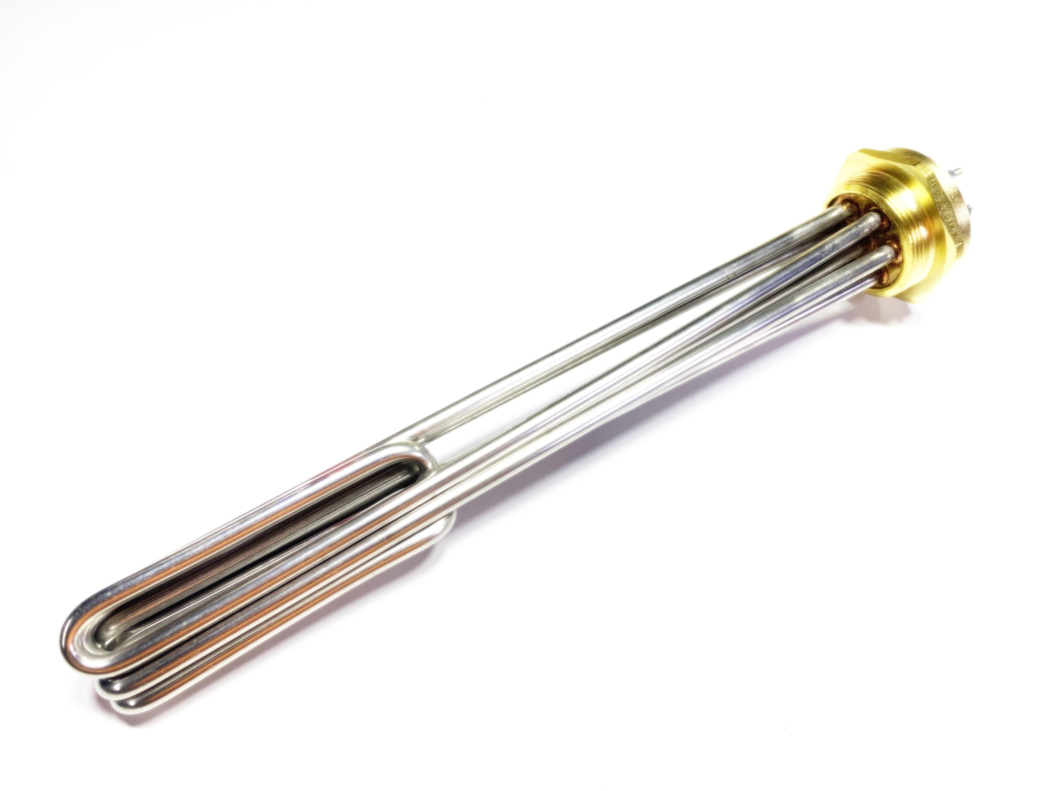 01.304Cr Head Heater Resistance2 Inch Head 304Cr 12000W 230/380V Twisted 38,5cm Three-Phase Industrial Heating Elements / Heating Resistance2 Inch Head 304Cr 12000W 230/380V Twisted 38,5cm Three-Phase Industrial Heating Elements / Heating Resistance