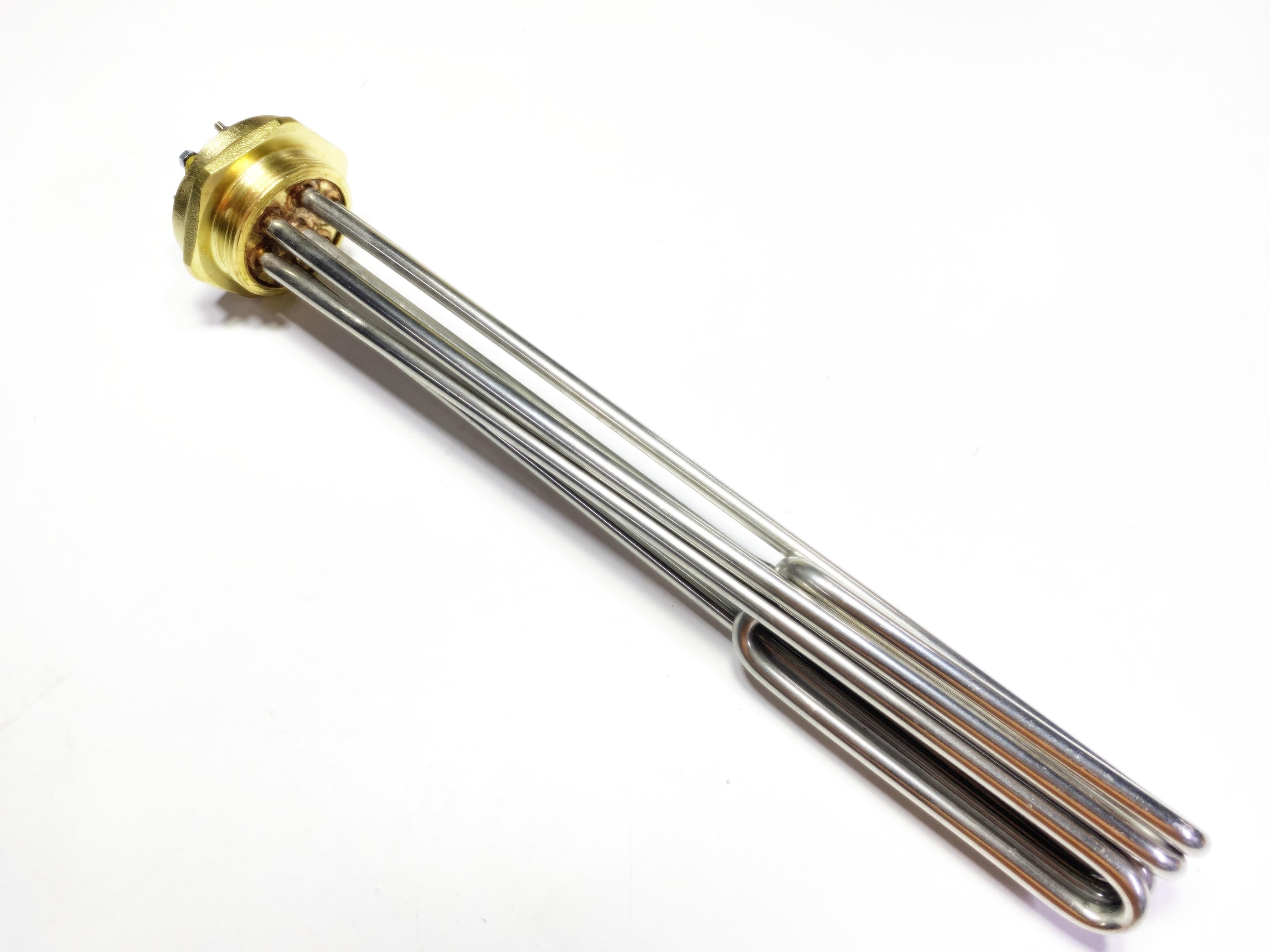 01.304Cr Head Heater Resistance2 Inch Head 304Cr 12000W 230/380V Twisted 38,5cm Three-Phase Industrial Heating Elements / Heating Resistance2 Inch Head 304Cr 12000W 230/380V Twisted 38,5cm Three-Phase Industrial Heating Elements / Heating Resistance