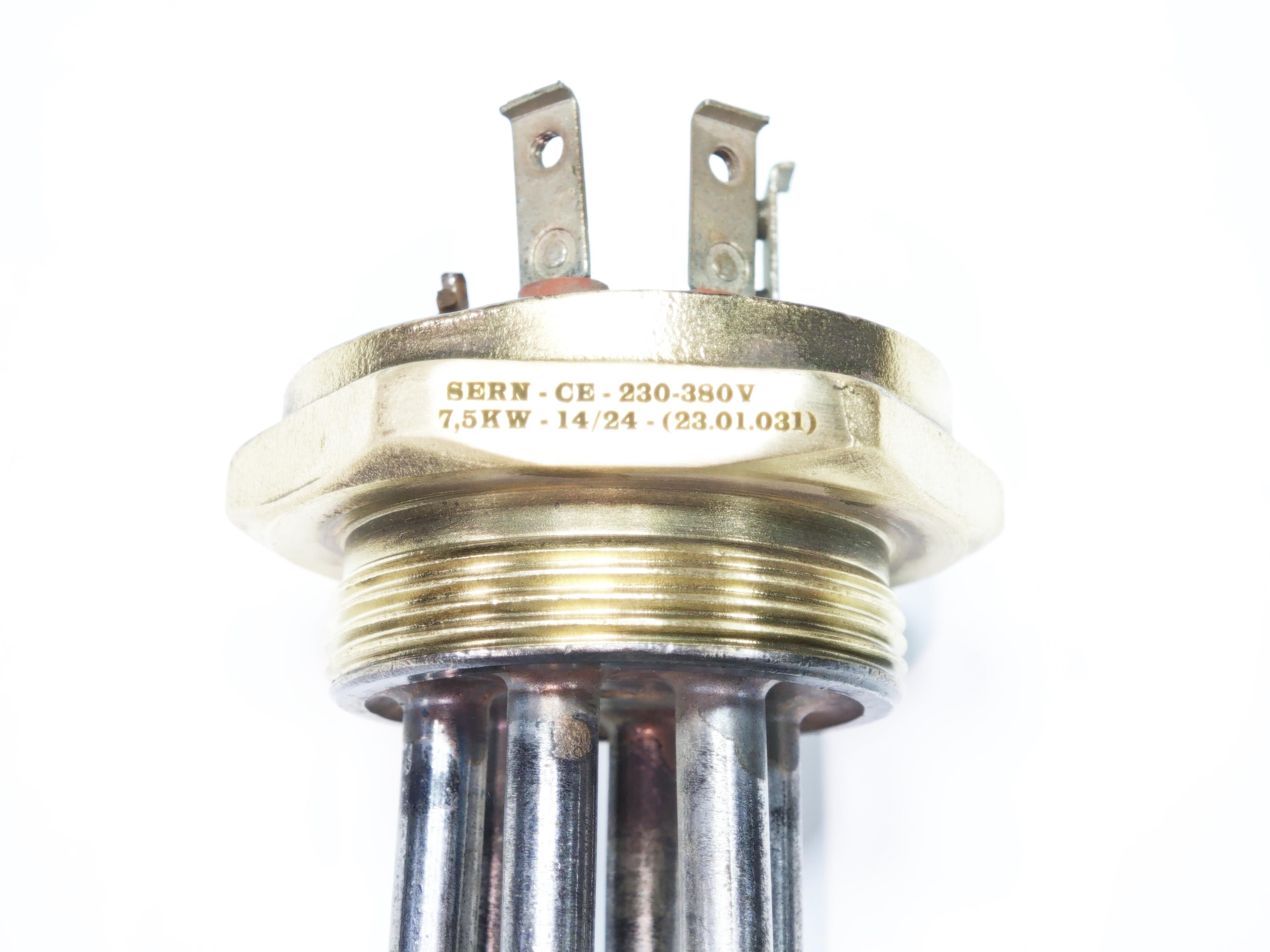 01.304Cr Head Heater Resistance2 Inch Head 304Cr 7500W 230/380V 25cm Three-Phase Industrial Heating Elements / Heating Resistance2 Inch Head 304Cr 7500W 230/380V 25cm Three-Phase Industrial Heating Elements / Heating Resistance