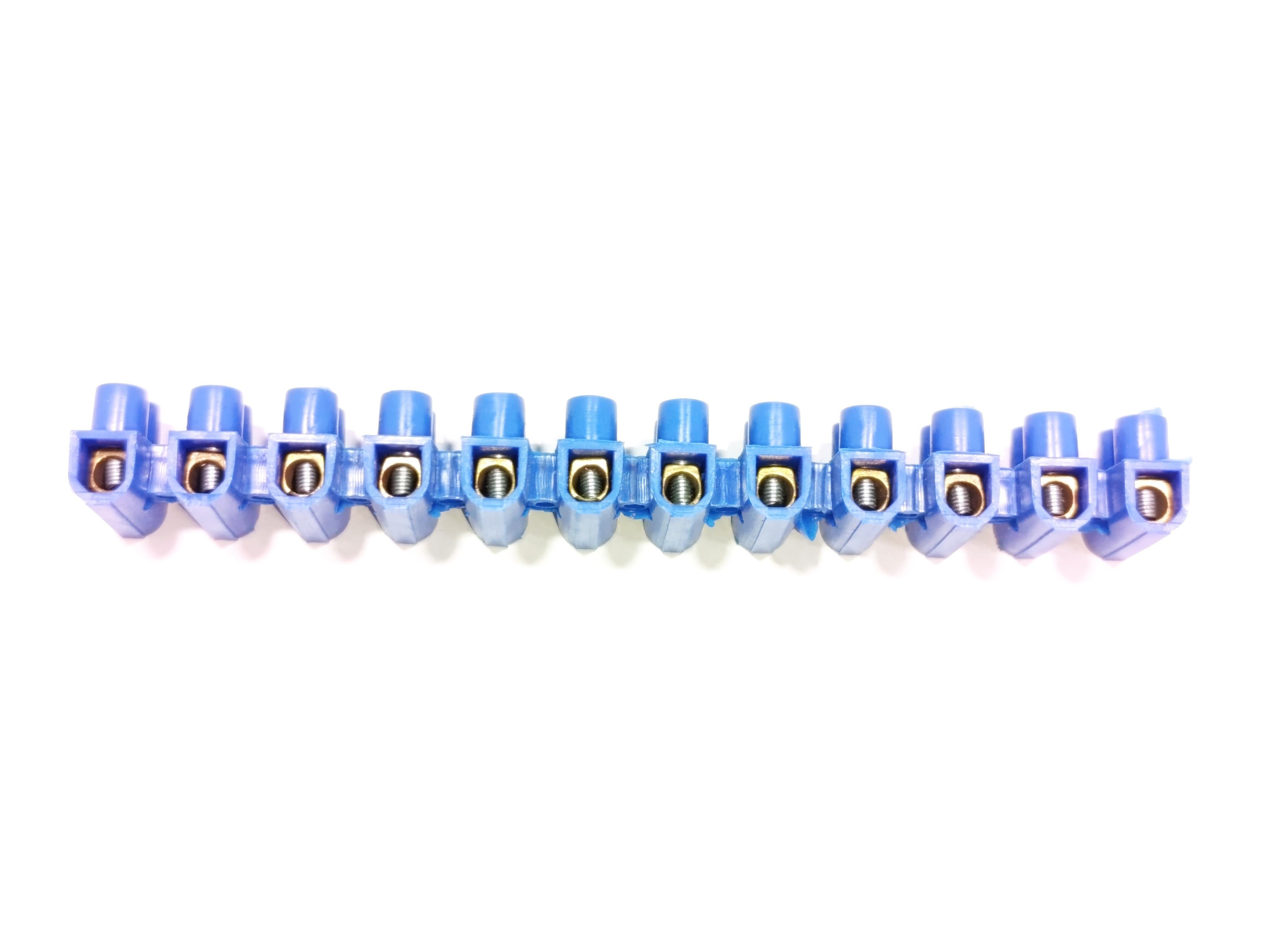 05.Terminals2 No Plastic Terminal Block Blue Color2 No Plastic Terminal Block Blue Color