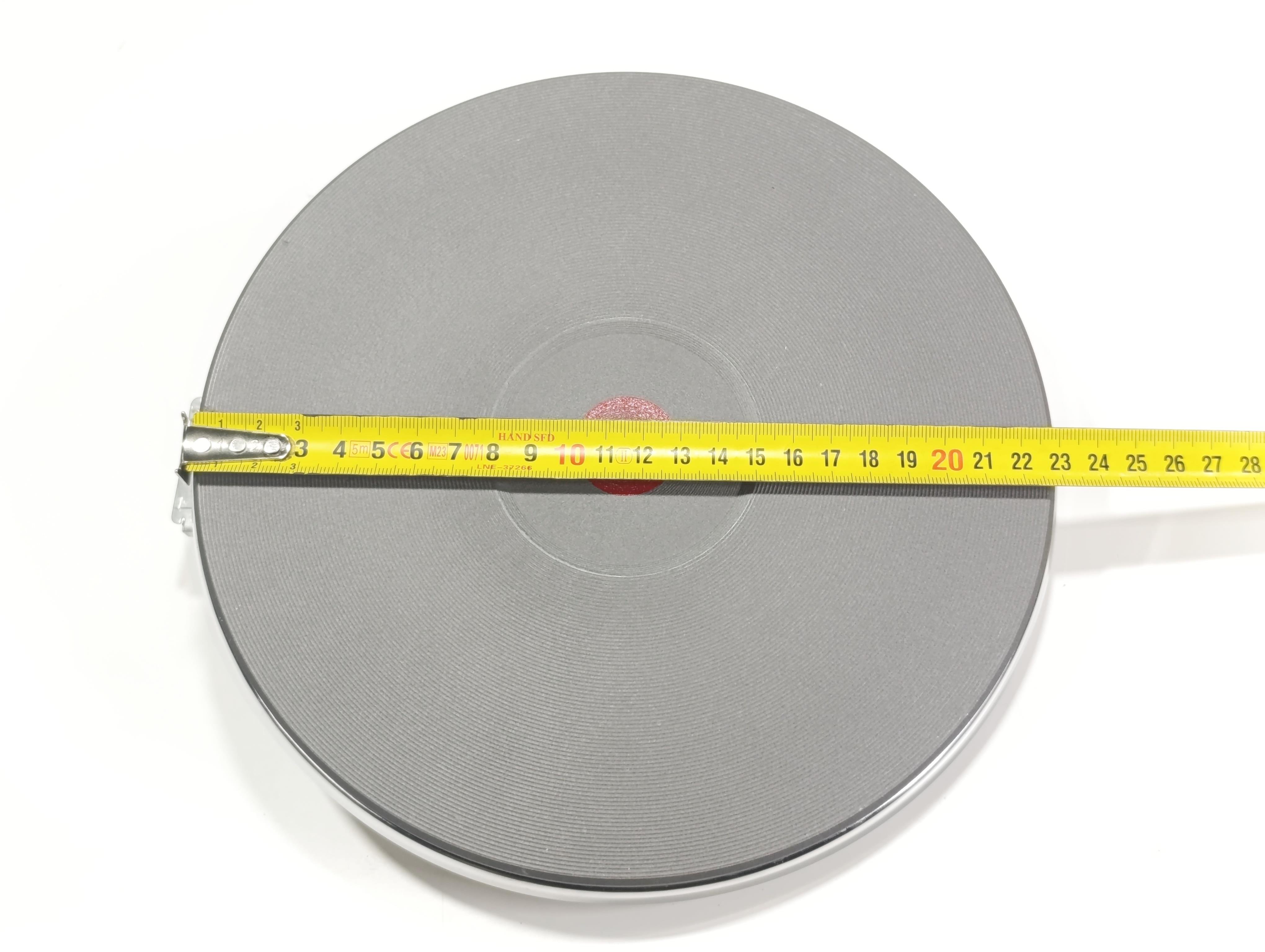 220mm 2000W 230V Rapid Thermostat Hot Plate with Four-Terminal Block