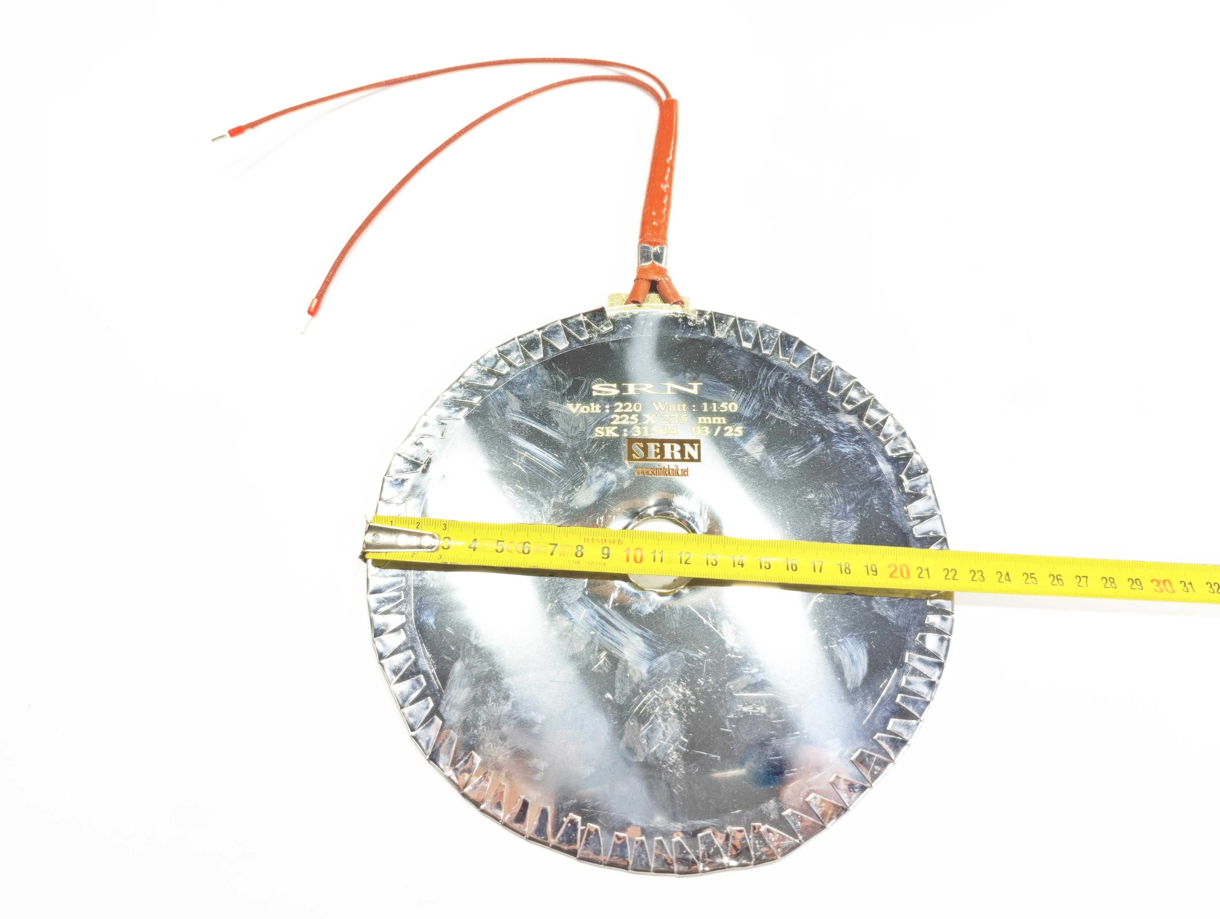 225x225mm 230V 1500W Best Brand Compatible Heater Resistance for Horizontal Butyl Machine