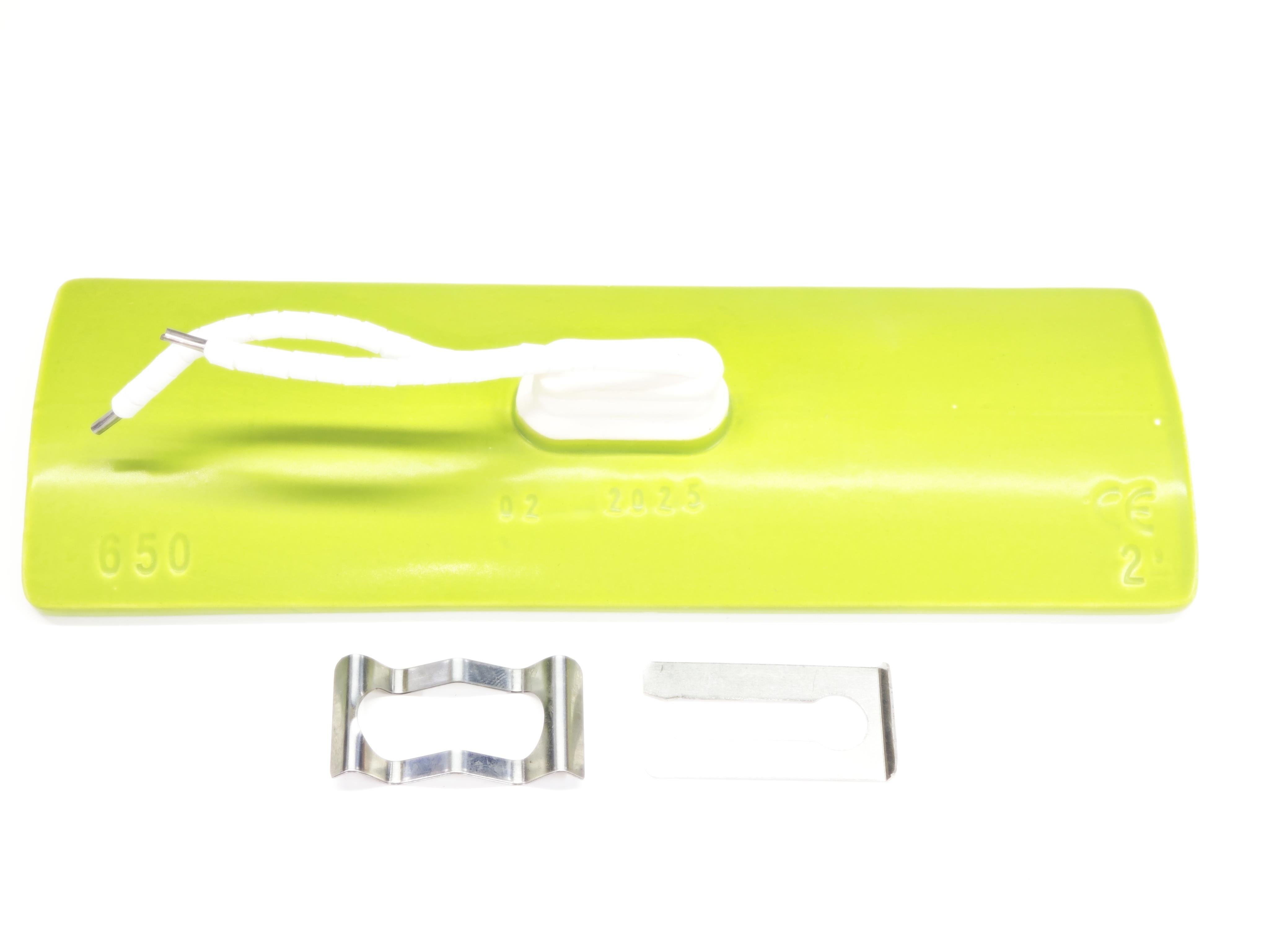 06.Concave (Green) Ceramic Resistors245x80mm 650W 230V SERN Infrared Ceramic Heater Element Concave Green LSC/2 Model245x80mm 650W 230V SERN Infrared Ceramic Heater Element Concave Green LSC/2 Model