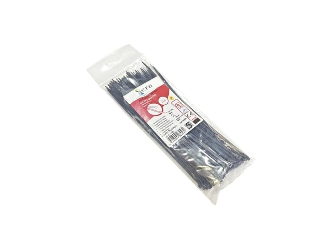 06. Cable Ties and Accessories25cm Standard Black Cable Ties – 3.6mm Width Heavy-Duty Plastic Zip Ties – Pack of 10025cm Standard Black Cable Ties – 3.6mm Width Heavy-Duty Plastic Zip Ties – Pack of 100