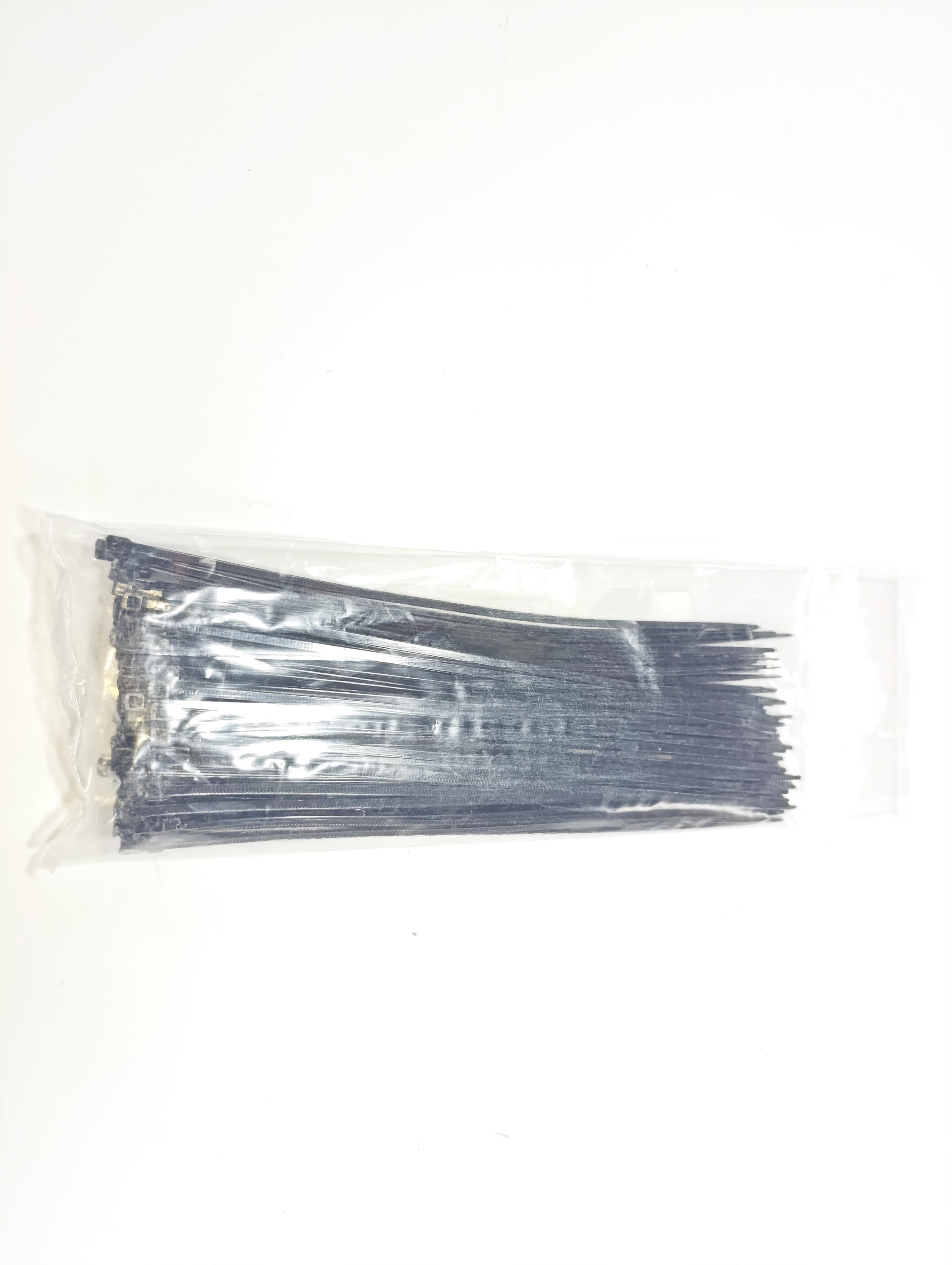 06. Cable Ties and Accessories25cm Standard Black Cable Ties – 3.6mm Width Heavy-Duty Plastic Zip Ties – Pack of 10025cm Standard Black Cable Ties – 3.6mm Width Heavy-Duty Plastic Zip Ties – Pack of 100
