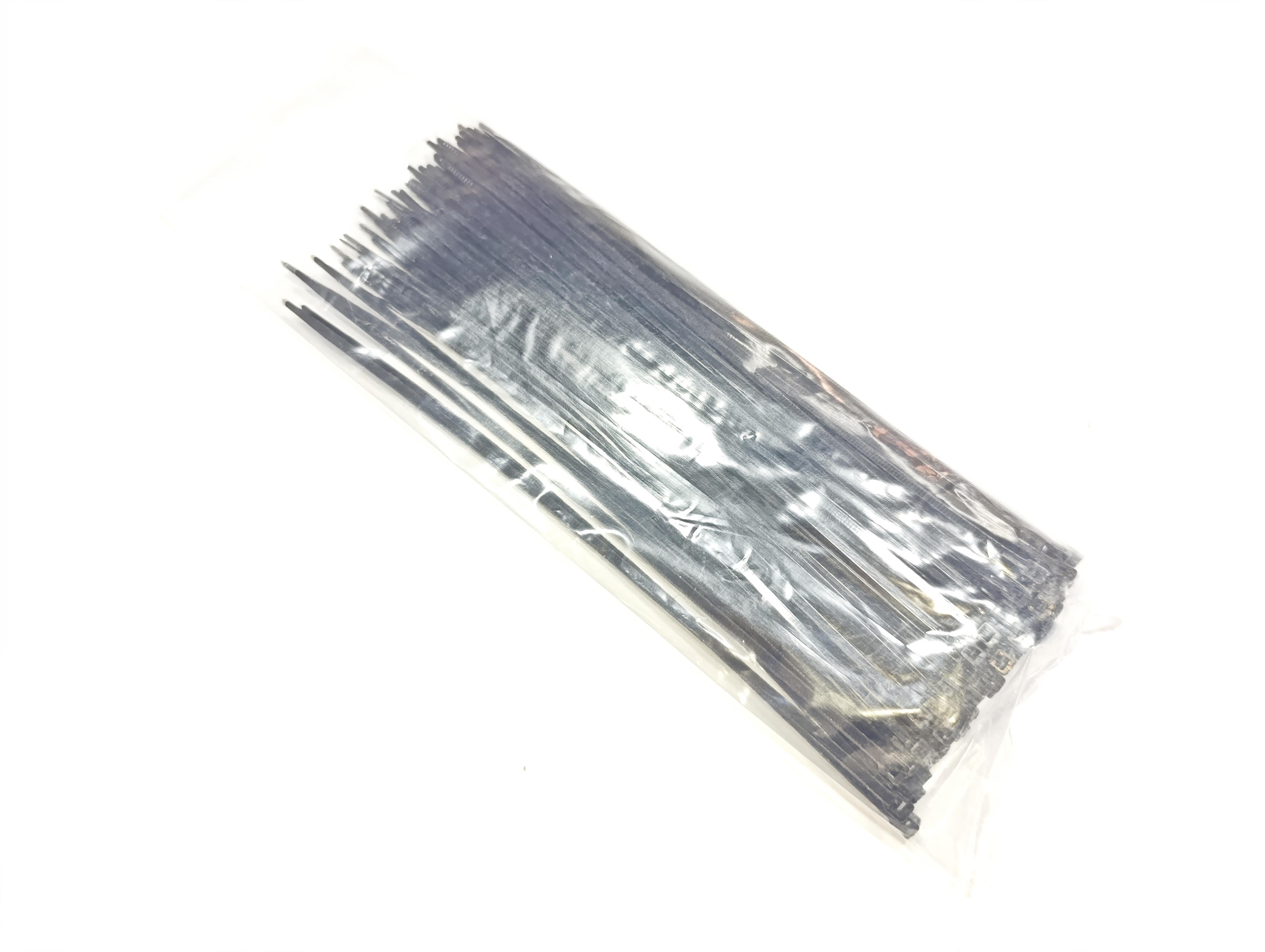 06. Cable Ties and Accessories25cm Standard Black Cable Ties – 3.6mm Width Heavy-Duty Plastic Zip Ties – Pack of 10025cm Standard Black Cable Ties – 3.6mm Width Heavy-Duty Plastic Zip Ties – Pack of 100