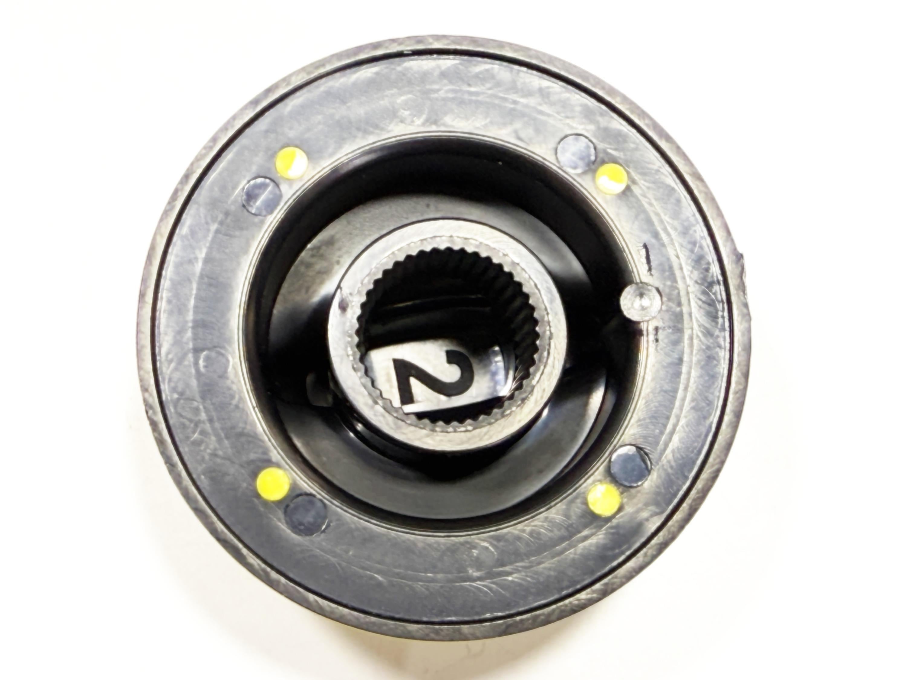 14.Horeca Buttons30–110°C Thermostat Control Knob – 6mm Shaft | Yellow / Black | Horeca Type30–110°C Thermostat Control Knob – 6mm Shaft | Yellow / Black | Horeca Type