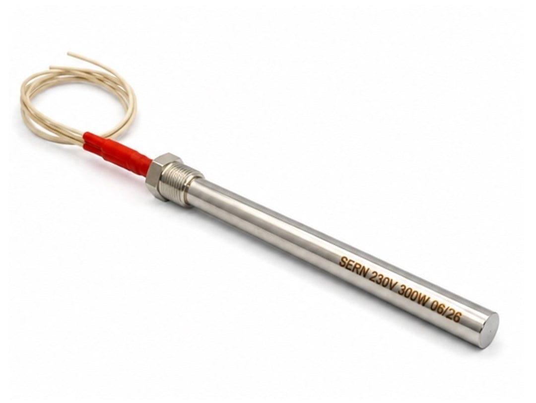 15.Threaded Cartridge Heater300W 230V Cartridge Heater Q10 x 160MM 1/2