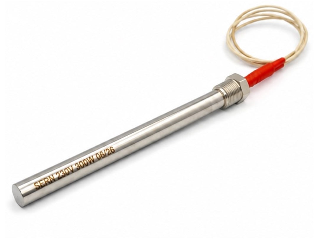 15.Threaded Cartridge Heater300W 230V Cartridge Heater Q10 x 160MM 1/2