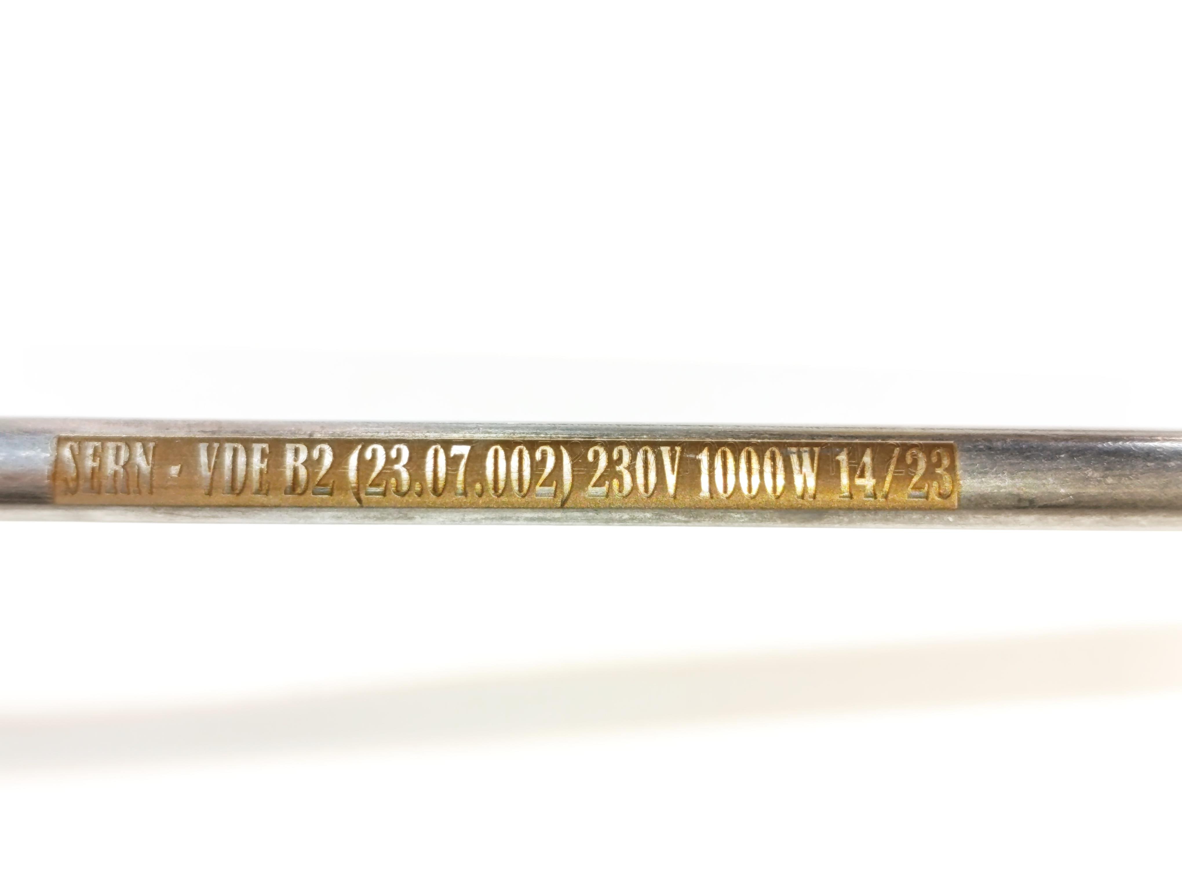 30cm Curved Tip U-Type 230V 1000W Industrial Bain-Marie Heater Heating Elements Resistance