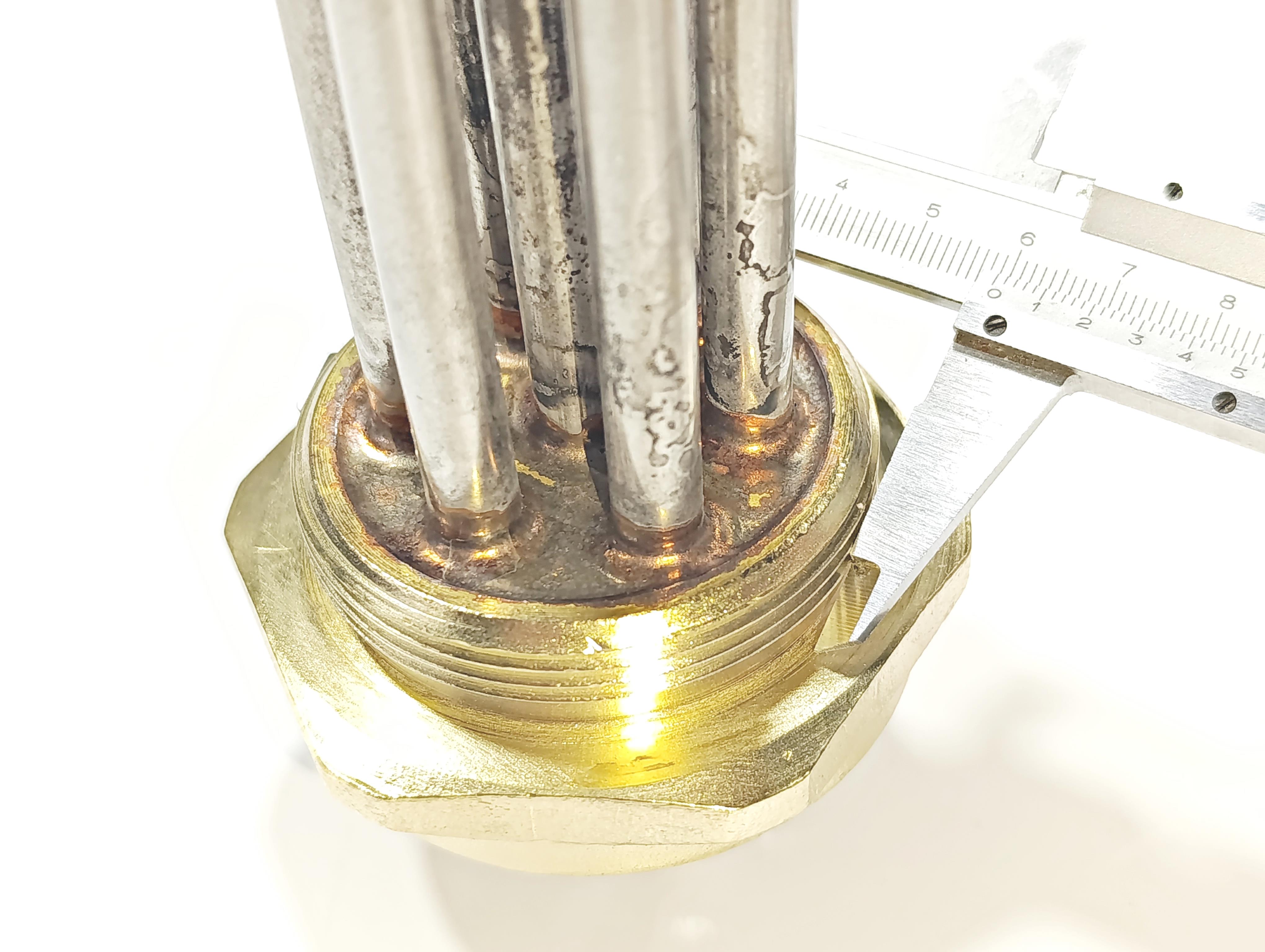 316 Stainless Steel 2 inch 12KW Three-Phase Head Heater Element