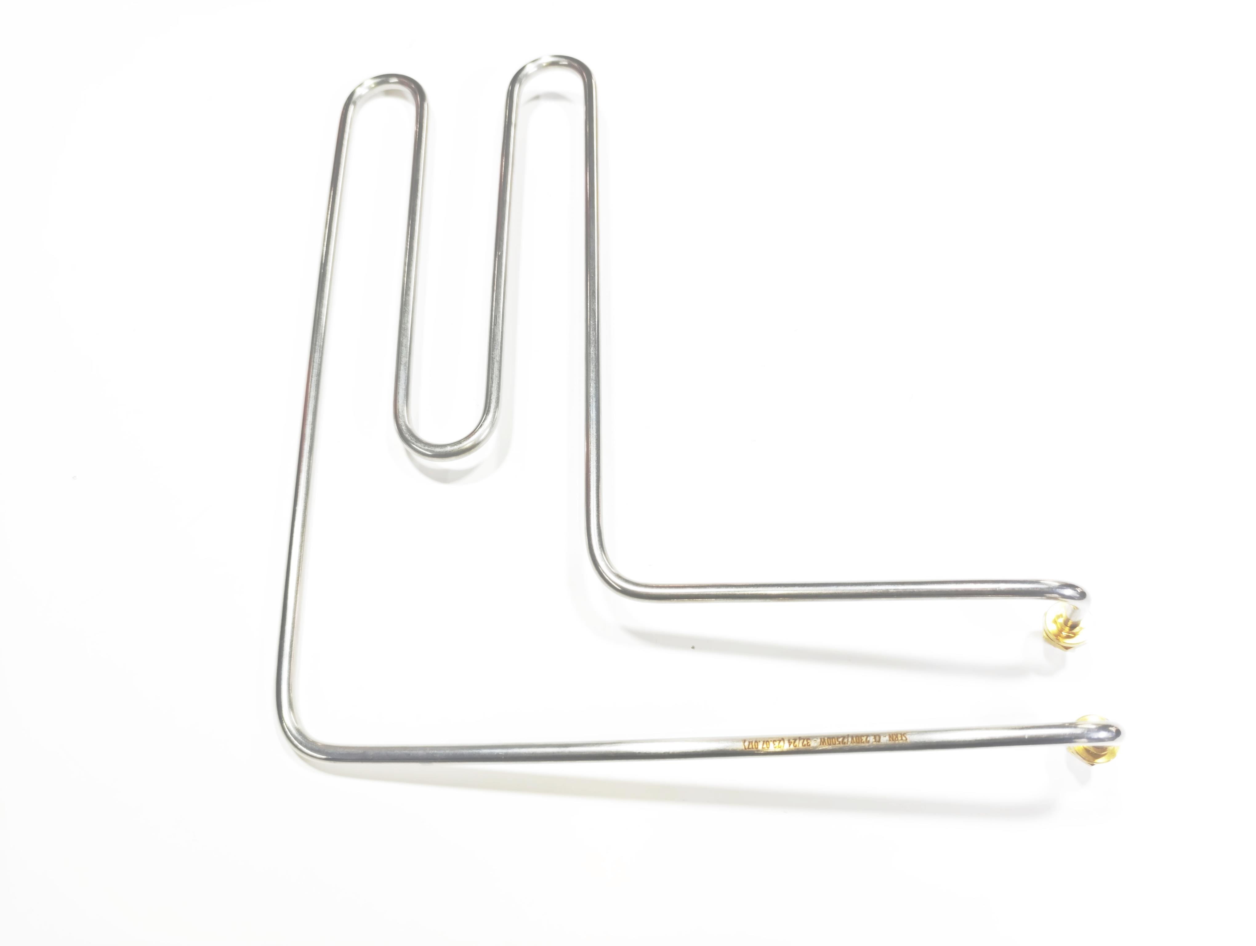 07.Bain-Marie Heater Resistors34,5cm Curved Tip F-Type 230V 2500W Industrial Bain-Marie Heater Heating Elements Resistance34,5cm Curved Tip F-Type 230V 2500W Industrial Bain-Marie Heater Heating Elements Resistance