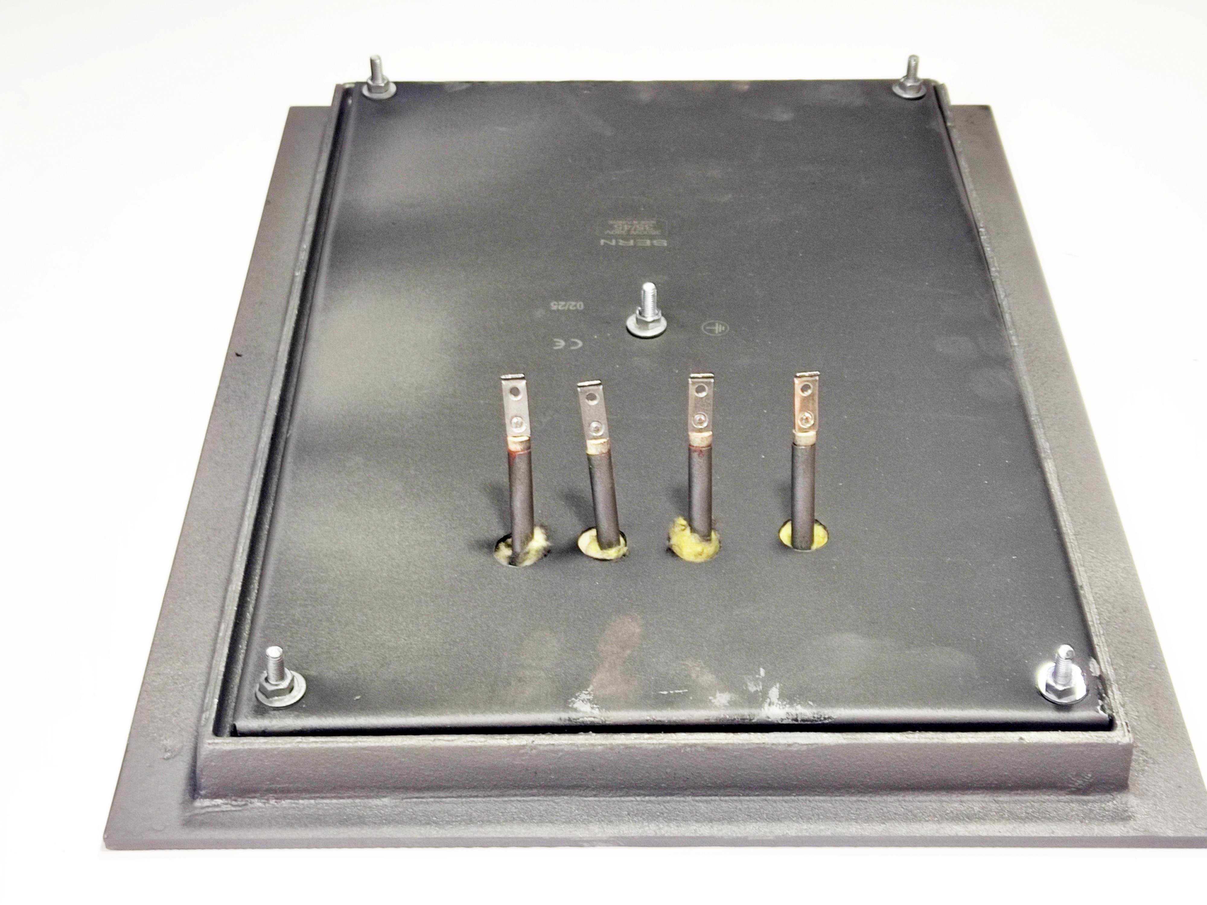 35X45cm 380V 3500W Square Hot plate Cornerless Industrial Electric Stove