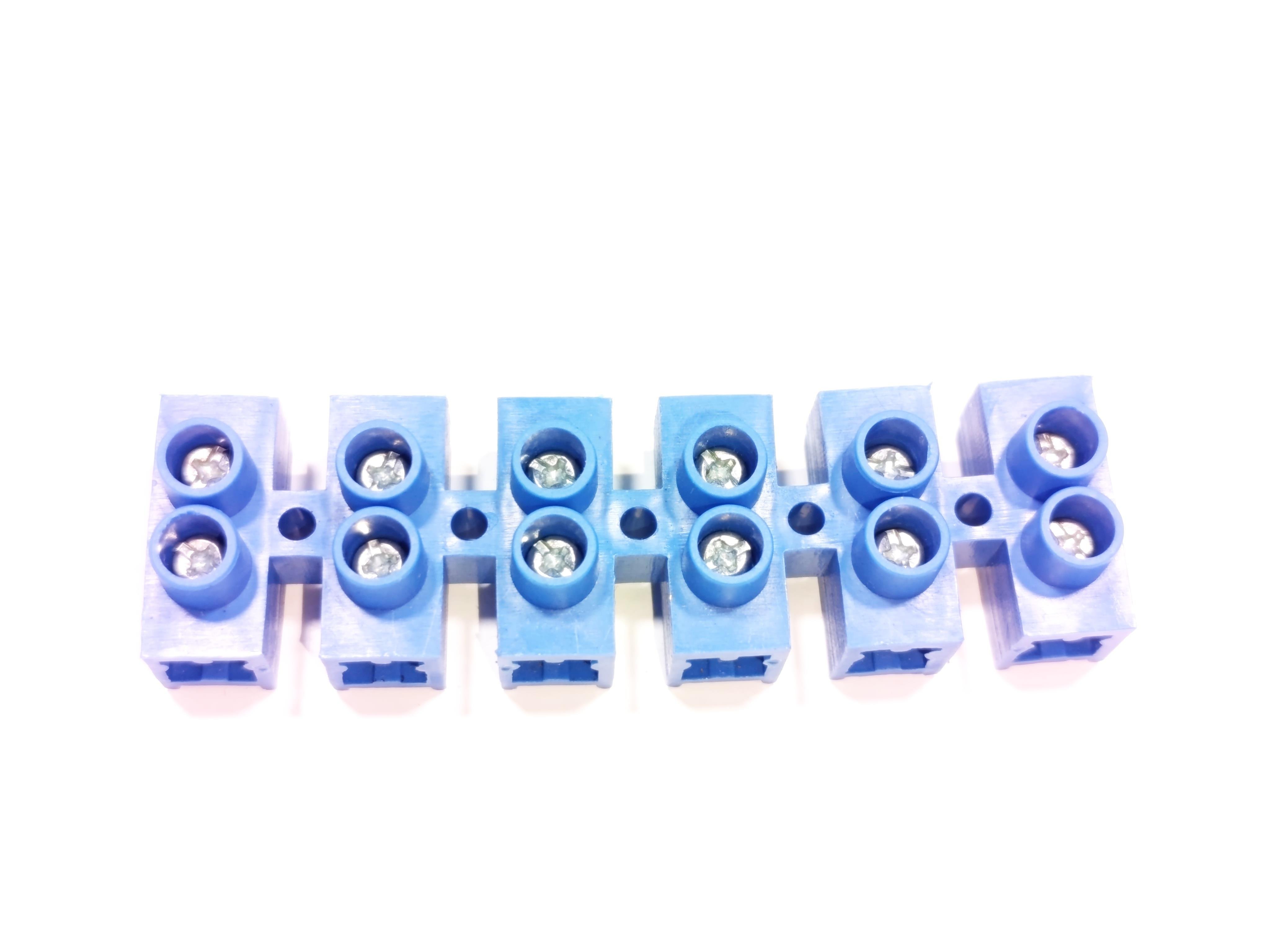 05.Terminals4 No Plastic Terminal Block Blue Color4 No Plastic Terminal Block Blue Color