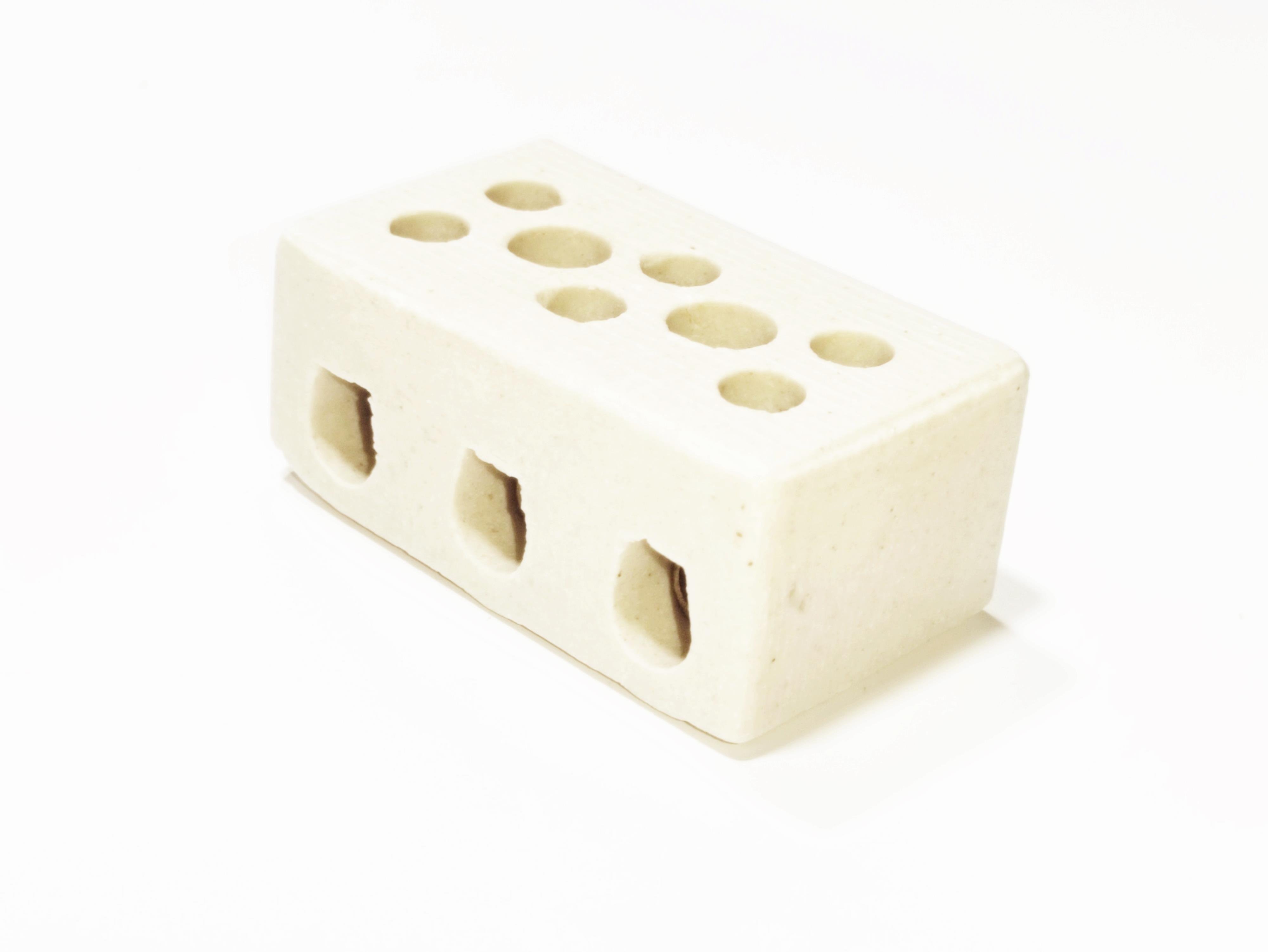 05.Terminals4 No Triple Non-Flammable Porcelain Terminal Block4 No Triple Non-Flammable Porcelain Terminal Block