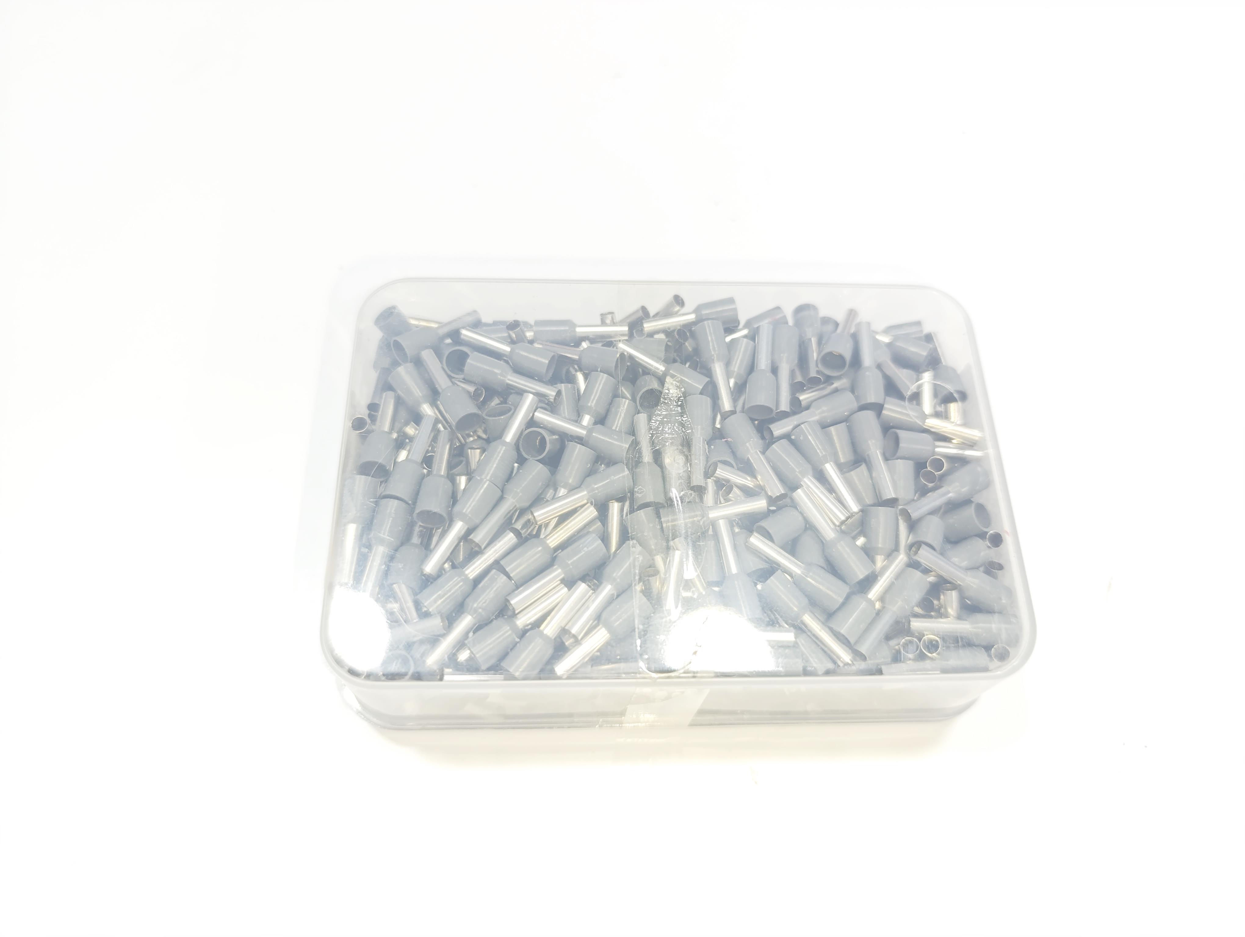 07.Cable Ferrules4mm Insulated Single Wire Ferrules – German Standard – Grey – Pack of 5004mm Insulated Single Wire Ferrules – German Standard – Grey – Pack of 500