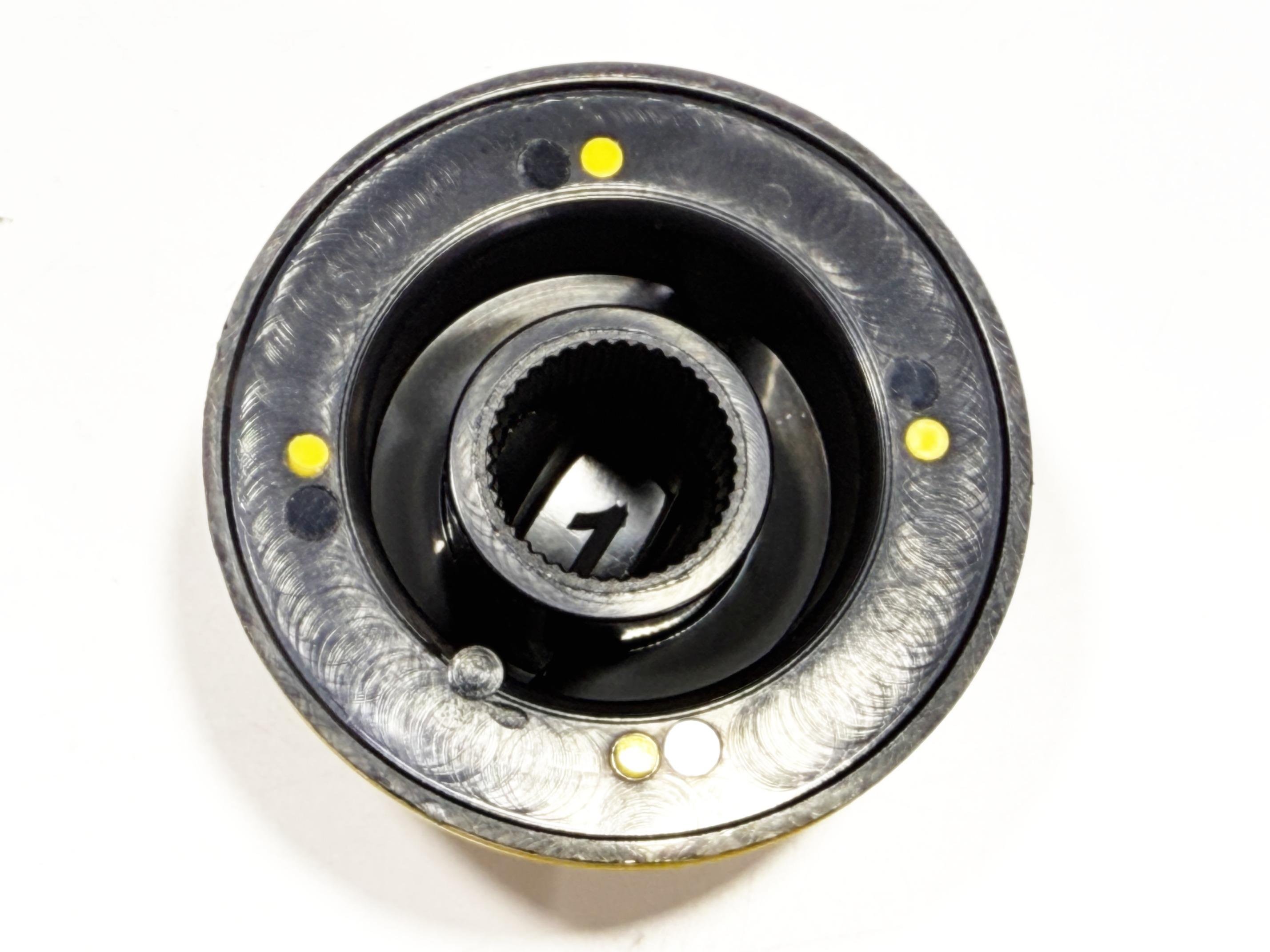 14.Horeca Buttons50–300°C Thermostat Control Knob – 6mm Shaft | Yellow / Black | Horeca Type50–300°C Thermostat Control Knob – 6mm Shaft | Yellow / Black | Horeca Type