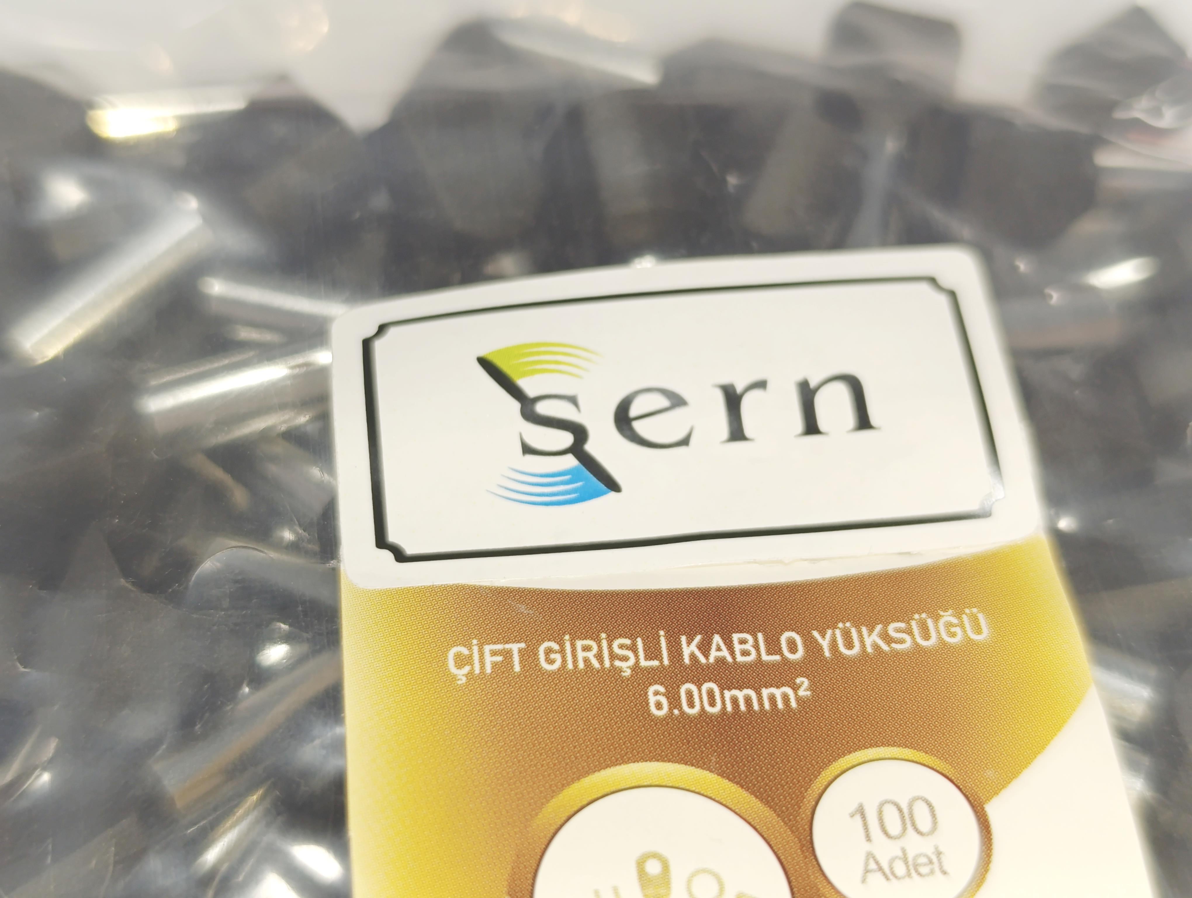 07.Cable Ferrules6mm Twin Entry Insulated Wire Ferrules – German Standard – Black – Pack of 1006mm Twin Entry Insulated Wire Ferrules – German Standard – Black – Pack of 100