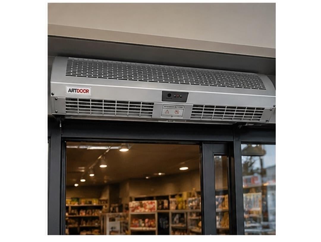 01.Air Curtains90CM 230V Artdoor RM-1209S-3D/Y3G Heated Air Curtain Remote Controlled PTC Door Air Barrier90CM 230V Artdoor RM-1209S-3D/Y3G Heated Air Curtain Remote Controlled PTC Door Air Barrier