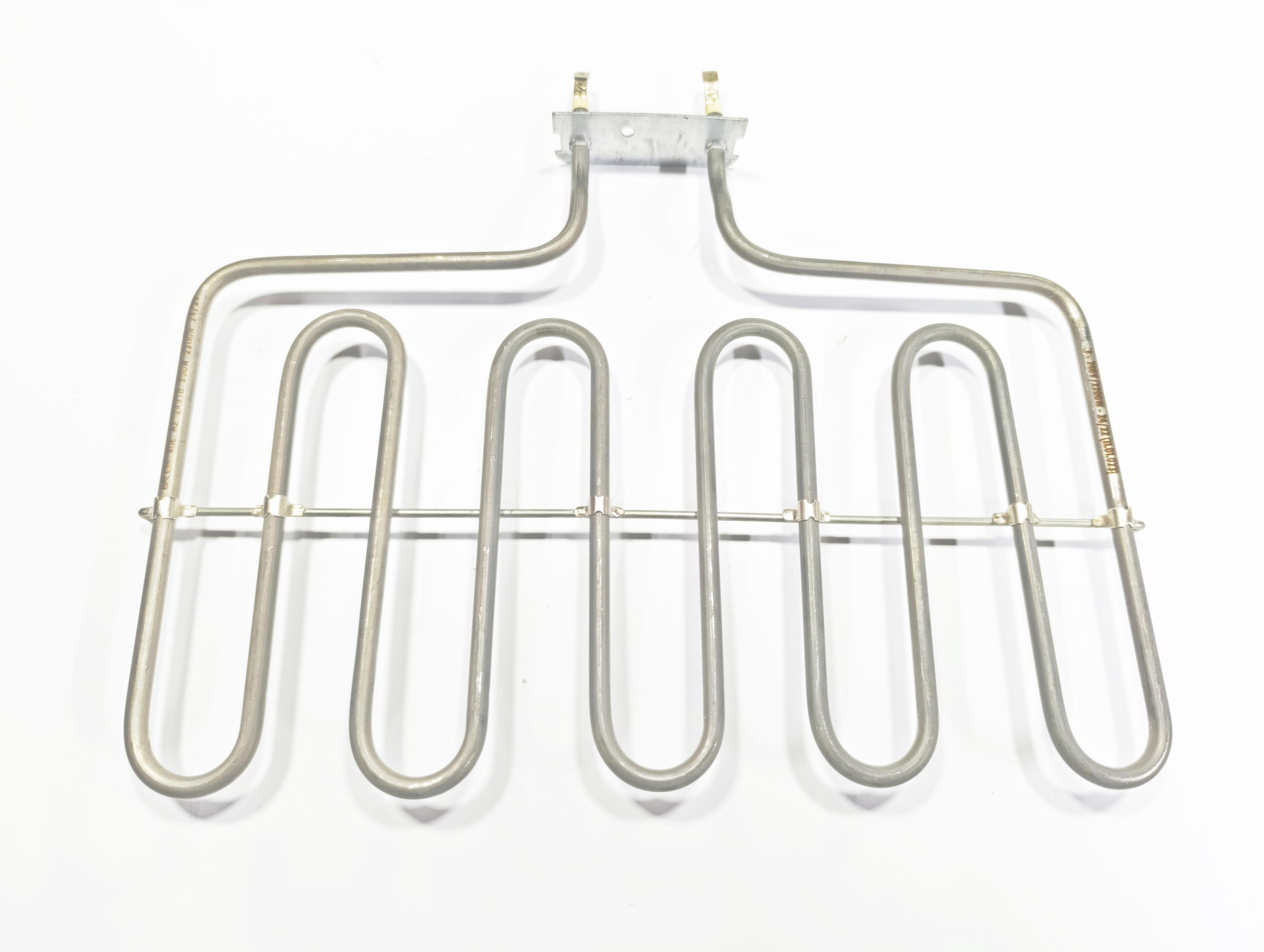 01.Heating ElementsBarbecue Grill Heating Element – 2200W 230V – CR304 Stainless Steel – 330mm x 265mm – Replacement Part for Electric GrillsBarbecue Grill Heating Element – 2200W 230V – CR304 Stainless Steel – 330mm x 265mm – Replacement Part for Electric Grills