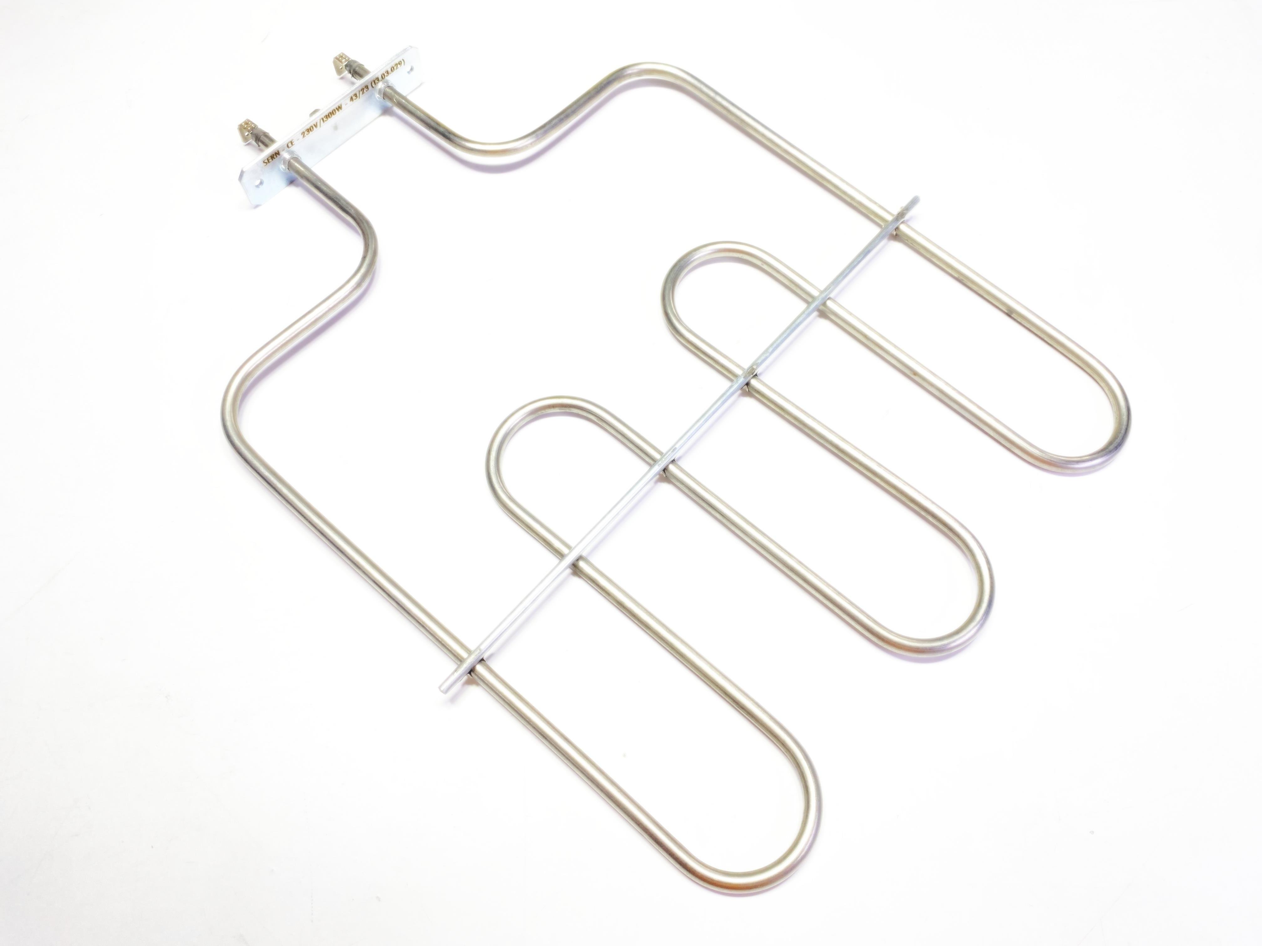 03.Heater ElementsBosch-Termikel Compatible Oven Heating Element – 1300W 220V – Short Thread – CR304 Stainless Steel  Bullet Points:Bosch-Termikel Compatible Oven Heating Element – 1300W 220V – Short Thread – CR304 Stainless Steel