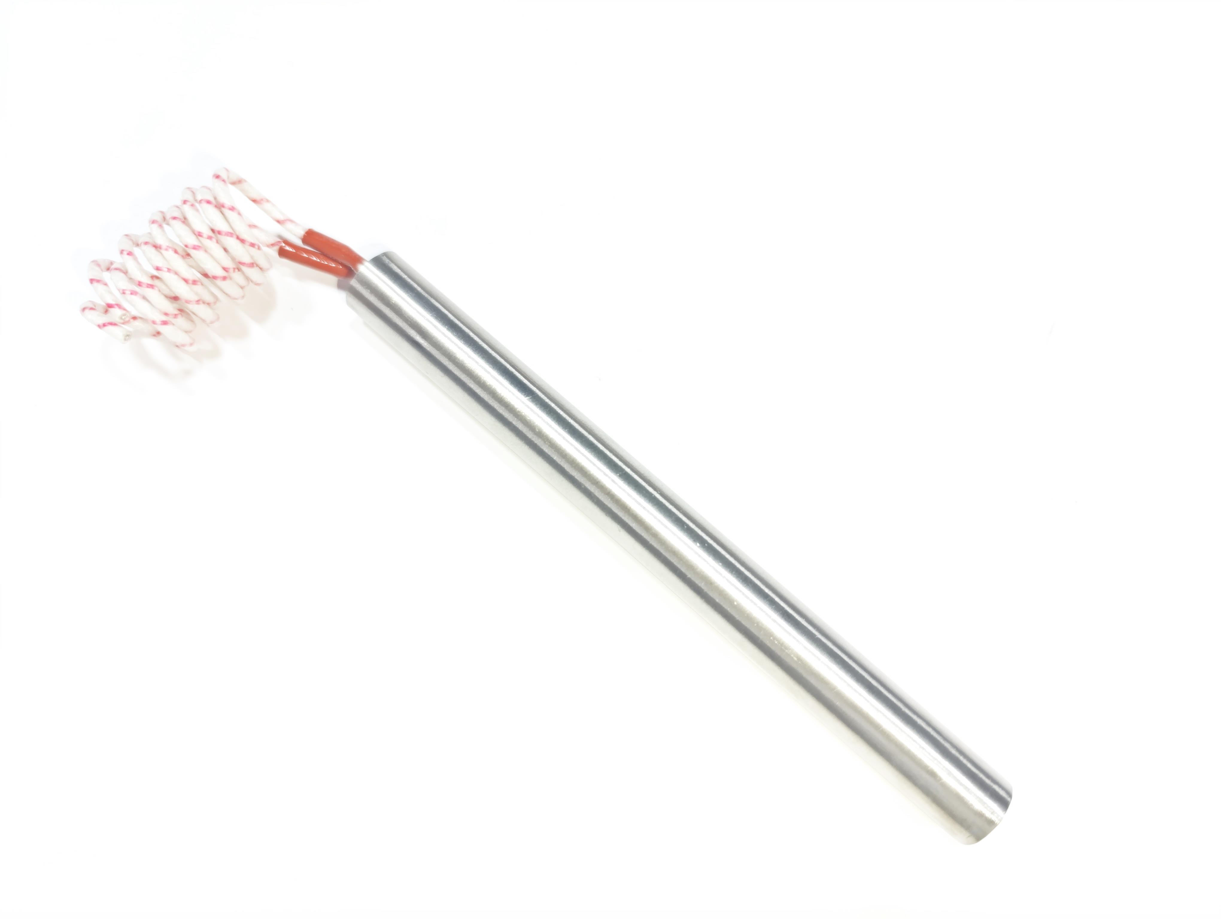 04.Cartridge Heater ResistorsCartridge Heater 11cm Length - 12mm Diameter - 500 Watt - 230V - Elbowed with 1-Meter CableCartridge Heater – 13cm Length, 12.5mm Diameter – 400W 230V – High Temperature Heating Element