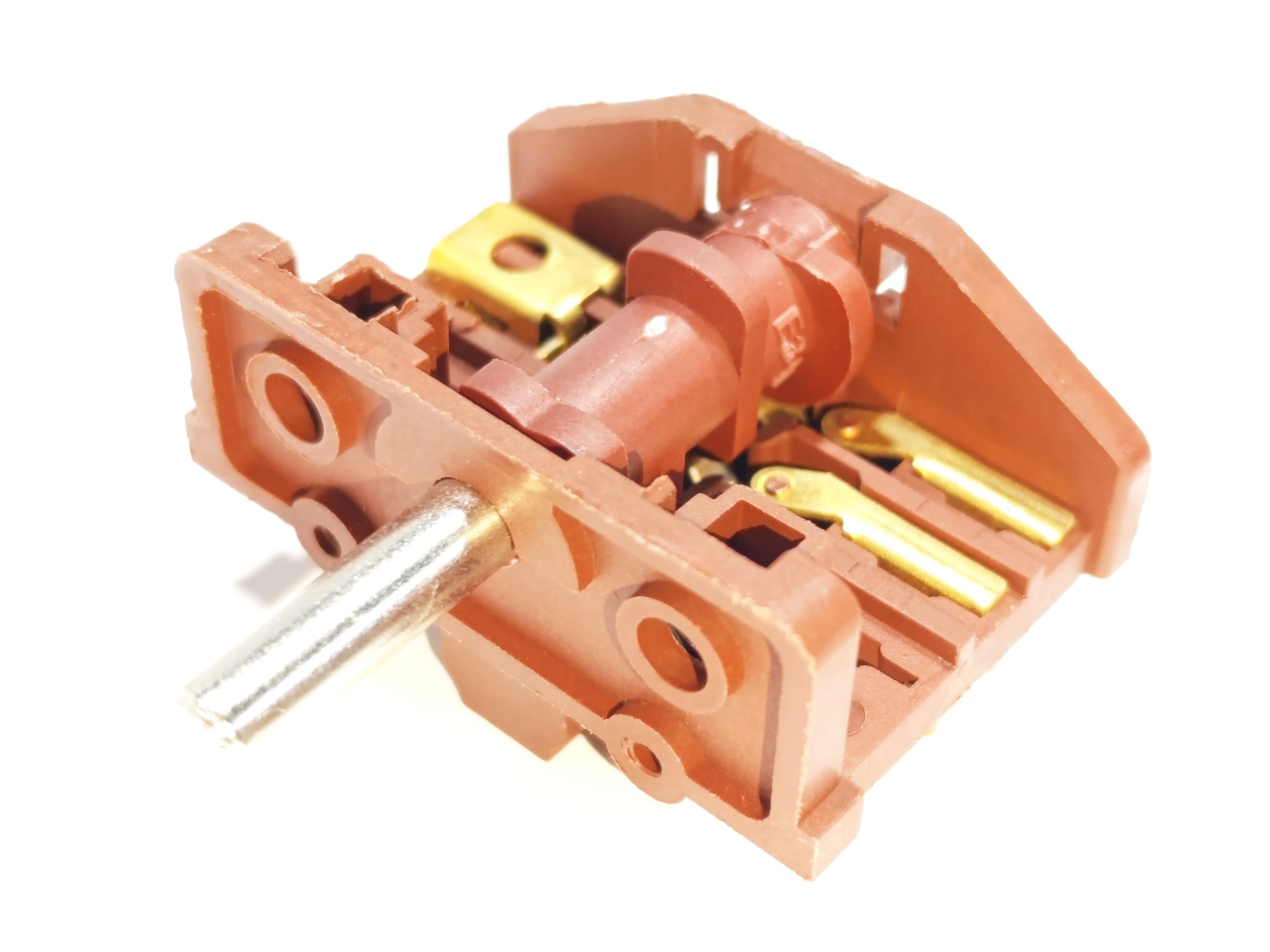 07.Rotary Polymeric SwitchesÇevirmeli Şalter 2+2 Kahverengi 0-1-2-3 Kademe Polyemit Metal SaplıÇevirmeli Şalter 2+2 Kahverengi 0-1-2-3 Kademe Polyemit Metal Saplı