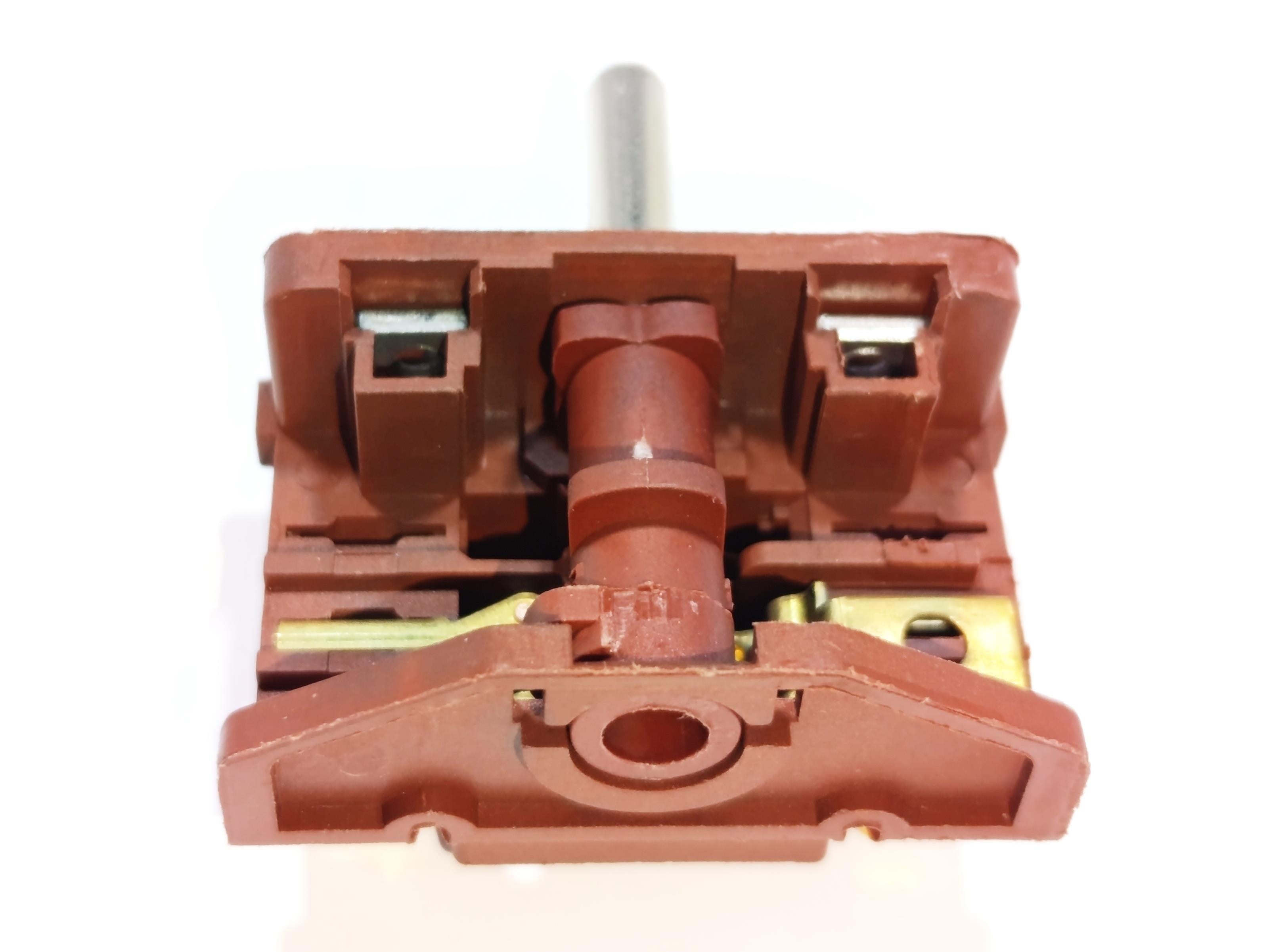 07.Rotary Polymeric SwitchesÇevirmeli Şalter 2+2 Kahverengi 0-1-2-3 Kademe Polyemit Metal SaplıÇevirmeli Şalter 2+2 Kahverengi 0-1-2-3 Kademe Polyemit Metal Saplı