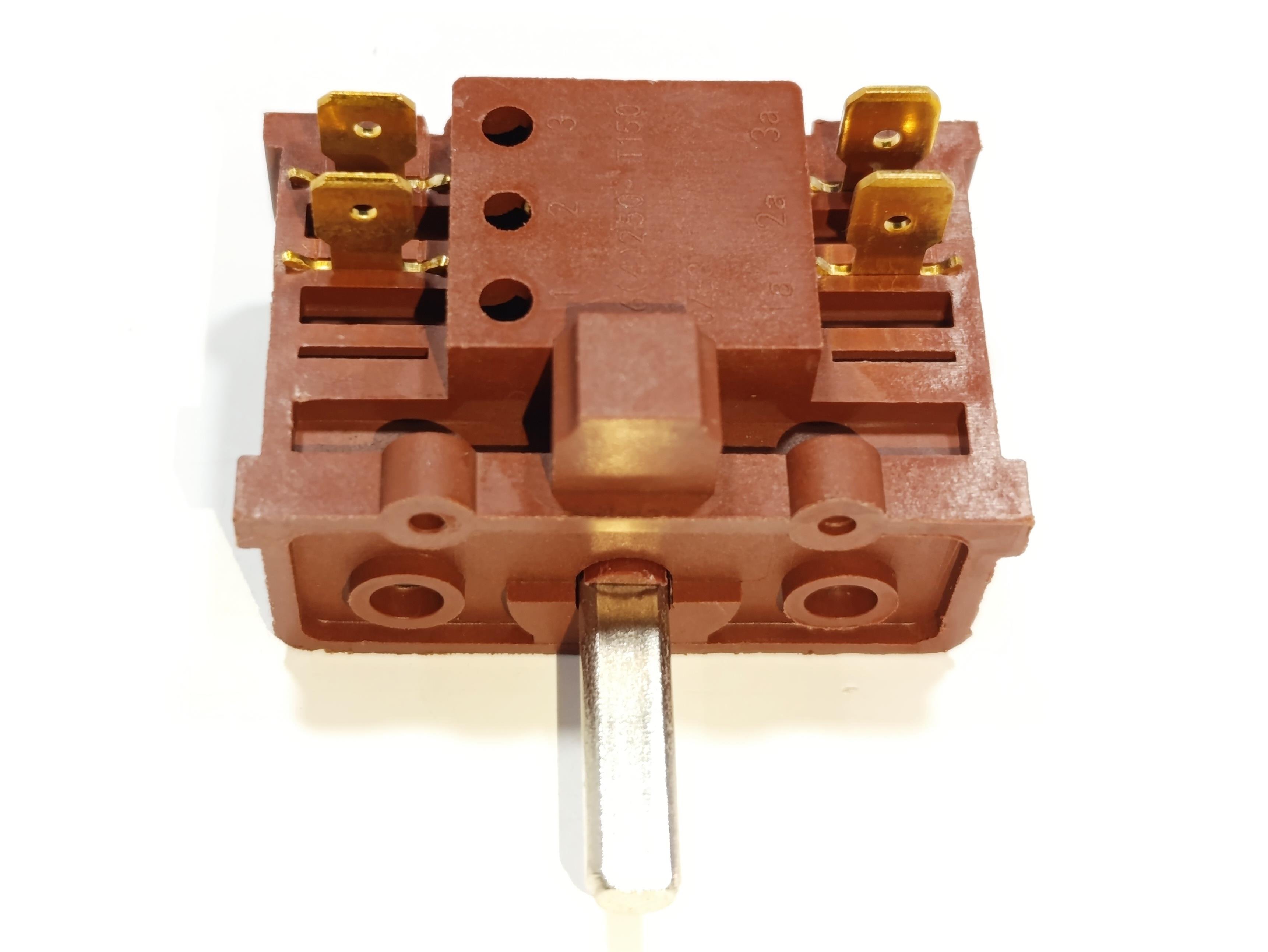 07.Rotary Polymeric SwitchesÇevirmeli Şalter 2+2 Kahverengi 0-1-2-3 Kademe Polyemit Metal SaplıÇevirmeli Şalter 2+2 Kahverengi 0-1-2-3 Kademe Polyemit Metal Saplı