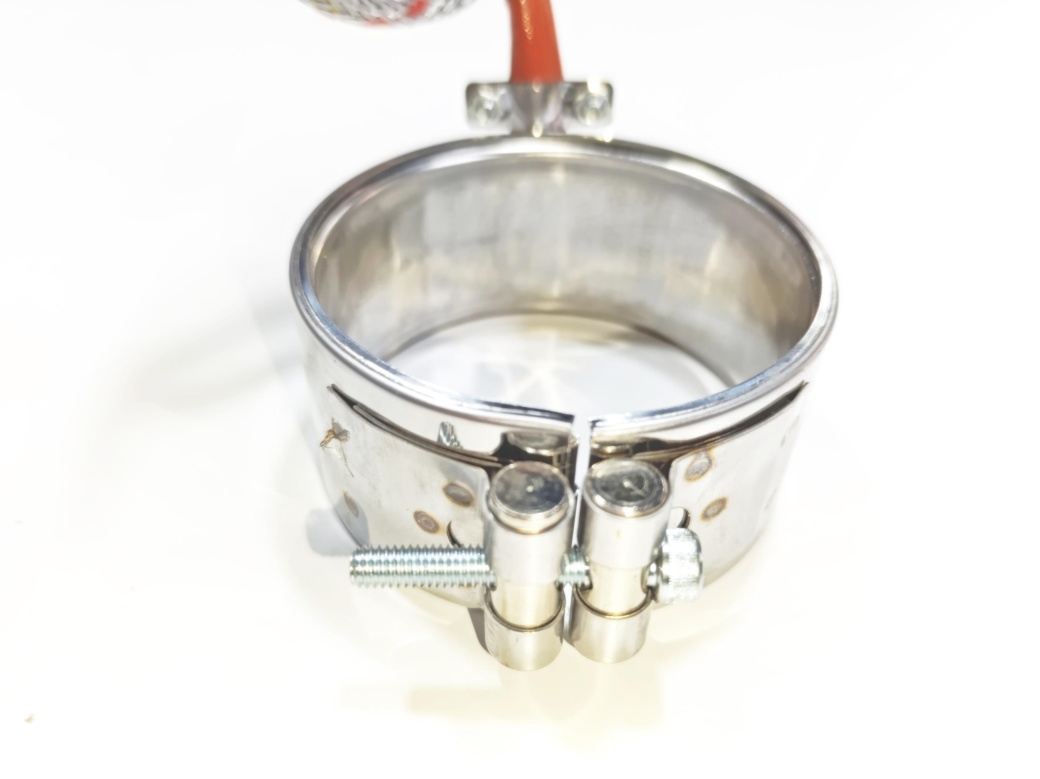 06.Plate HeatersClamp Nozzle Band Heater with Thermocouple | 81mm Diameter x 40mm Height | 365W | 230V | 5-Pin ConnectionClamp Nozzle Band Heater with Thermocouple | 81mm Diameter x 40mm Height | 365W | 230V | 5-Pin Connection