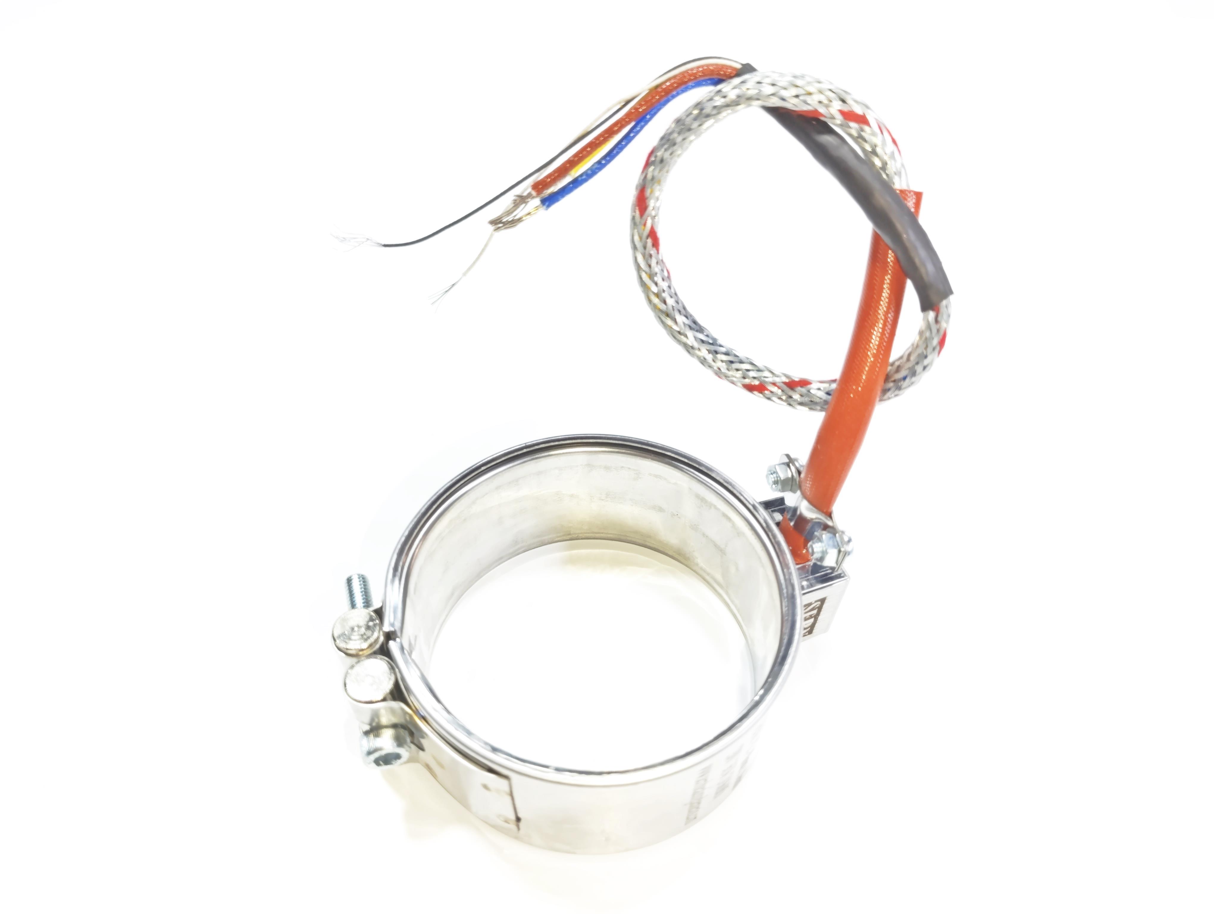 06.Plate HeatersClamp Nozzle Band Heater with Thermocouple | 81mm Diameter x 40mm Height | 365W | 230V | 5-Pin ConnectionClamp Nozzle Band Heater with Thermocouple | 81mm Diameter x 40mm Height | 365W | 230V | 5-Pin Connection