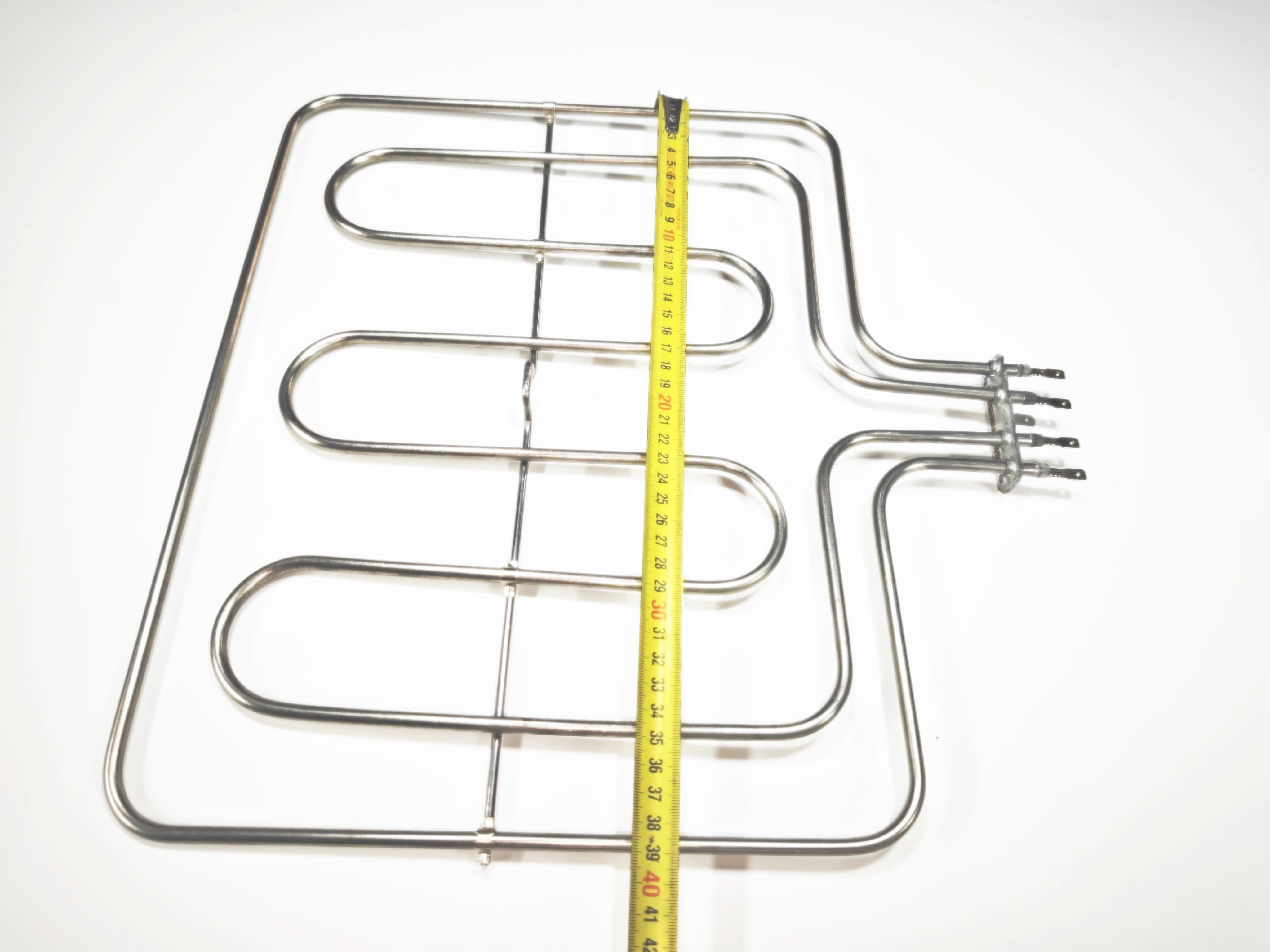 03.Heater ElementsDouble Oven Heating Element – 1400W + 1200W = 2600W – 230V – CR304 Stainless Steel – Replacement Bake & Grill HeaterDouble Oven Heating Element – 1400W + 1200W = 2600W – 230V – CR304 Stainless Steel – Replacement Bake & Grill Heater