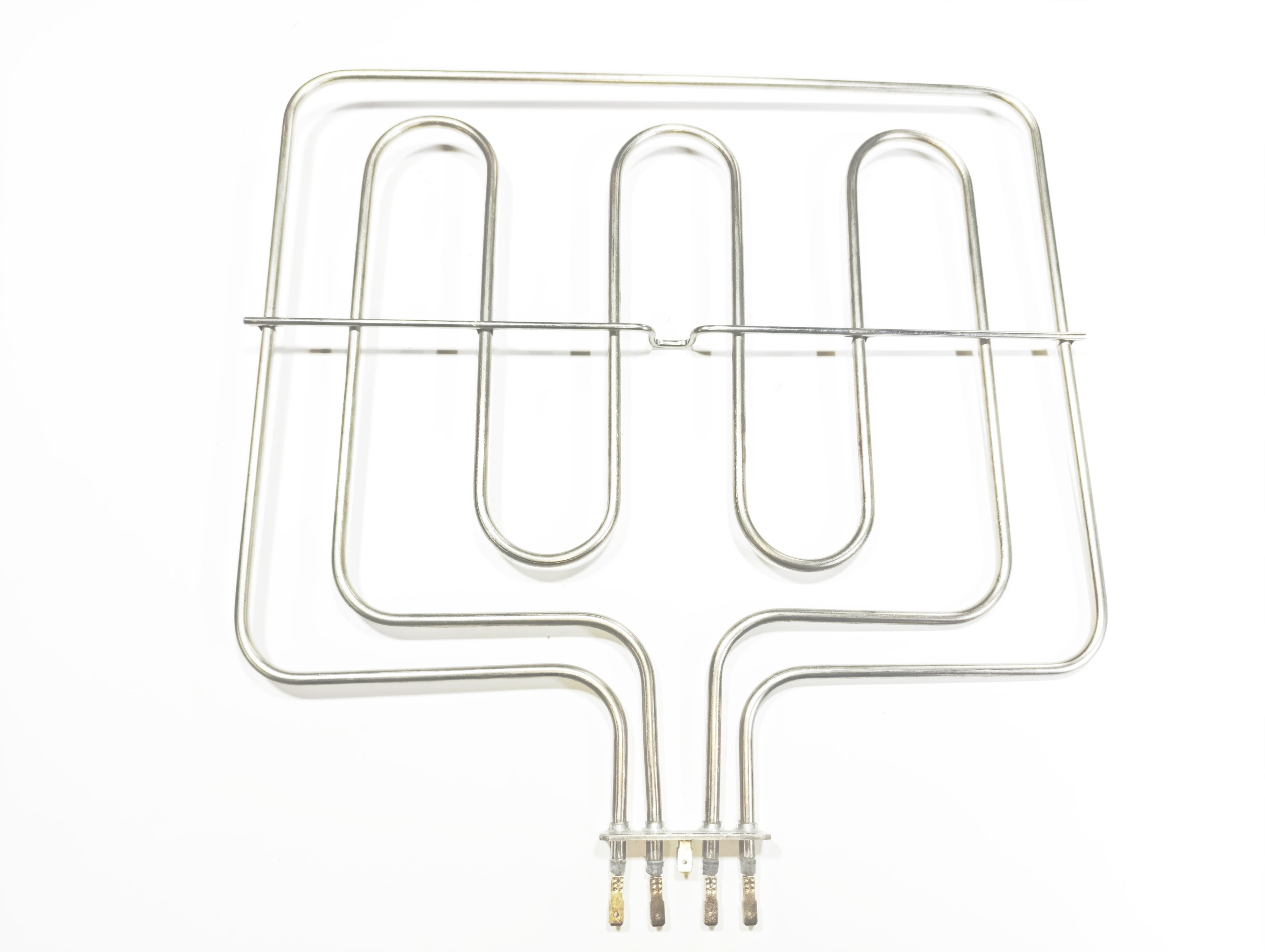03.Heater ElementsDouble Oven Heating Element – 1400W + 1200W = 2600W – 230V – CR304 Stainless Steel – Replacement Bake & Grill HeaterDouble Oven Heating Element – 1400W + 1200W = 2600W – 230V – CR304 Stainless Steel – Replacement Bake & Grill Heater
