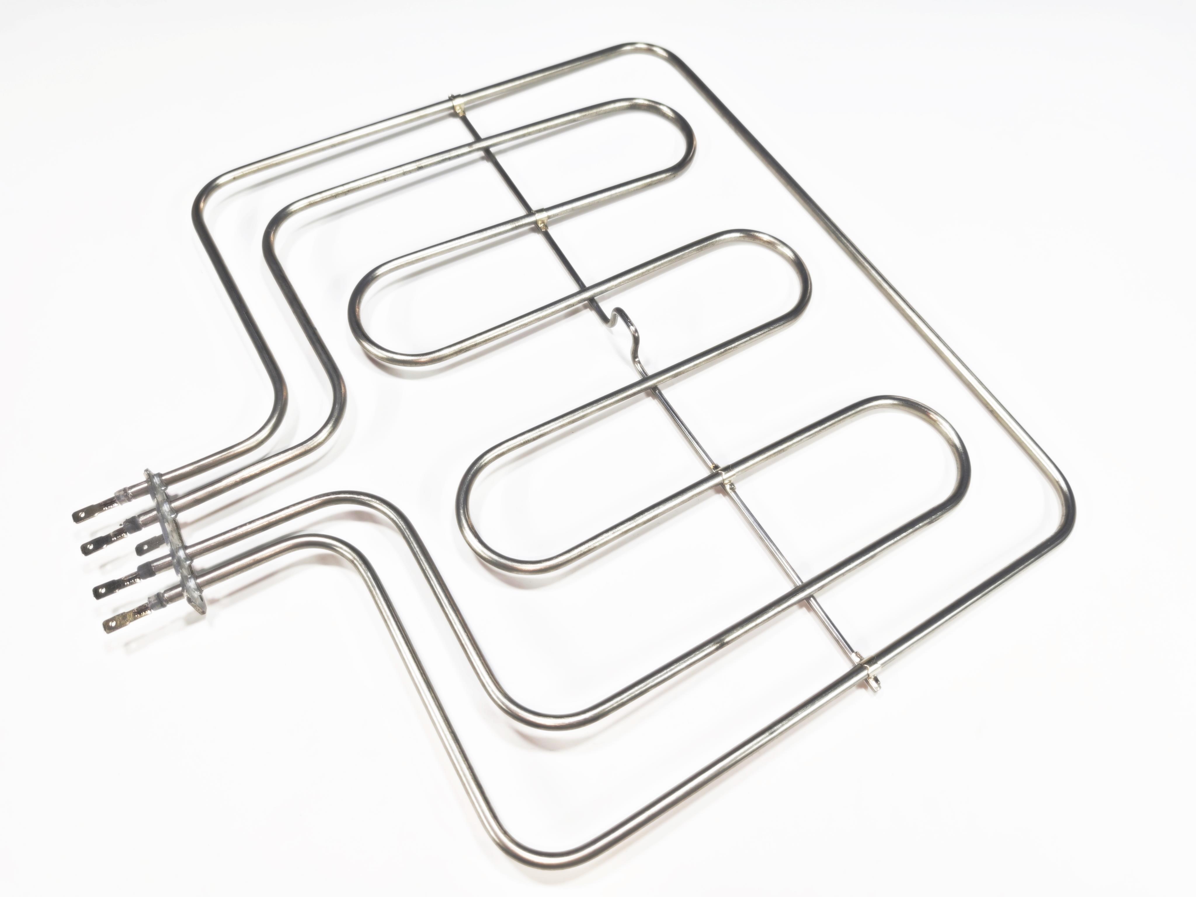 03.Heater ElementsDouble Oven Heating Element – 1400W + 1200W = 2600W – 230V – CR304 Stainless Steel – Replacement Bake & Grill HeaterDouble Oven Heating Element – 1400W + 1200W = 2600W – 230V – CR304 Stainless Steel – Replacement Bake & Grill Heater