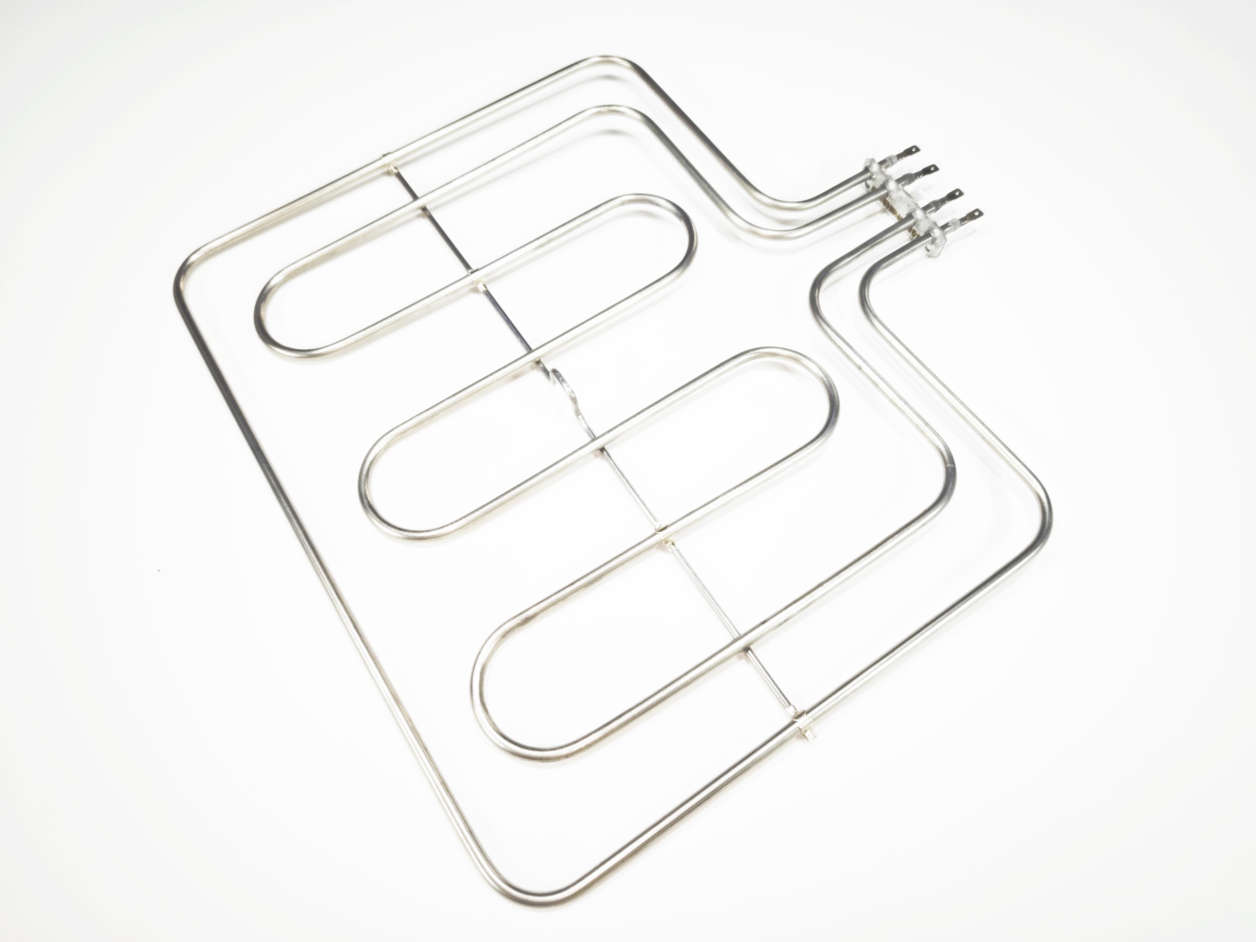03.Heater ElementsDouble Oven Heating Element – 1400W + 1200W = 2600W – 230V – CR304 Stainless Steel – Replacement Bake & Grill HeaterDouble Oven Heating Element – 1400W + 1200W = 2600W – 230V – CR304 Stainless Steel – Replacement Bake & Grill Heater