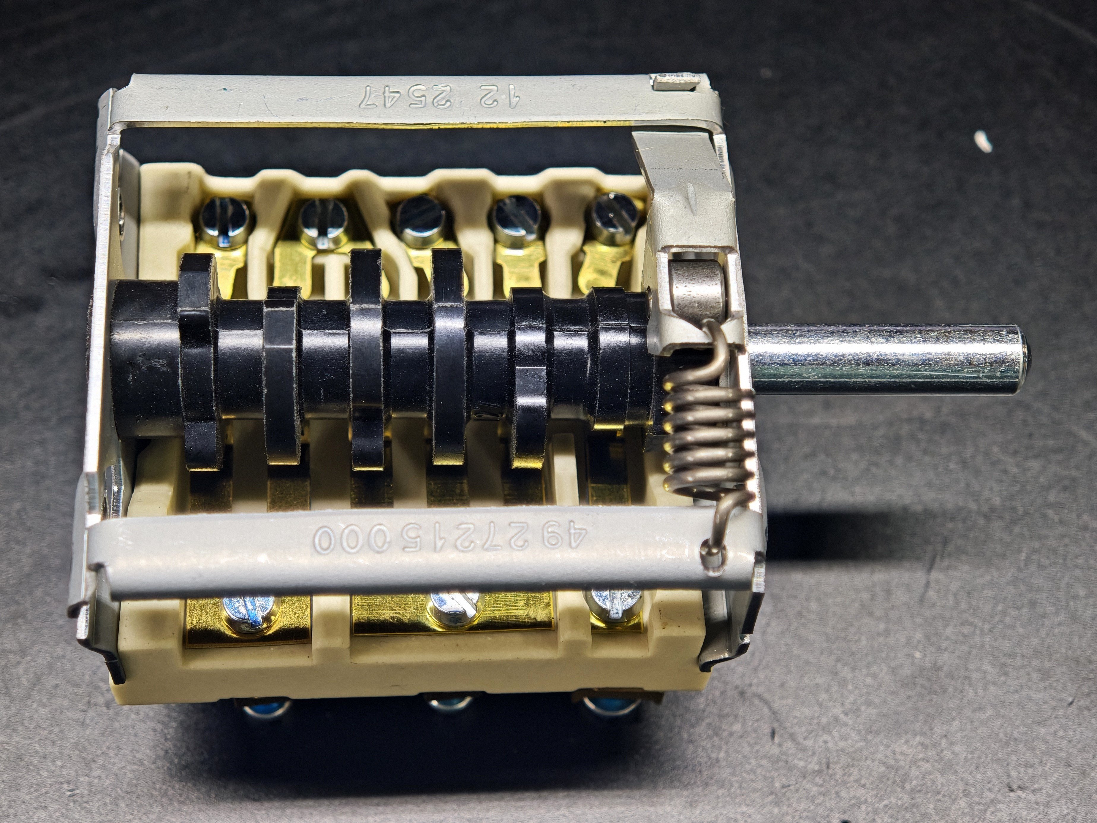 07.Rotary Polymeric SwitchesEGO 49.27215.000 0-1-2-3-4-5-6 Rotary Selector Switch 16A 7 Position Cam SwitchEGO 49.27215.000 0-1-2-3-4-5-6 Rotary Selector Switch 16A 7 Position Cam Switch