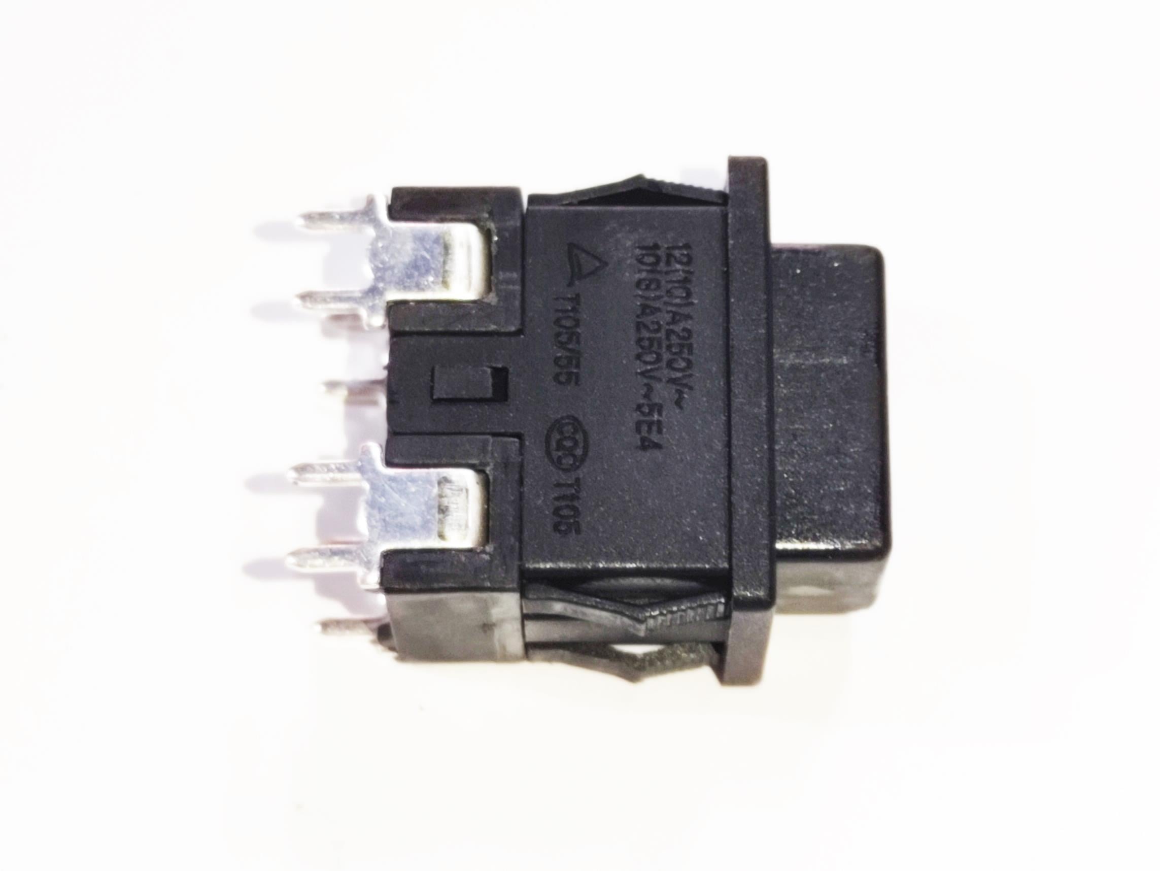 Elektrikli Süpürge Şalteri Siyah Kart için 4'lü iğne uç