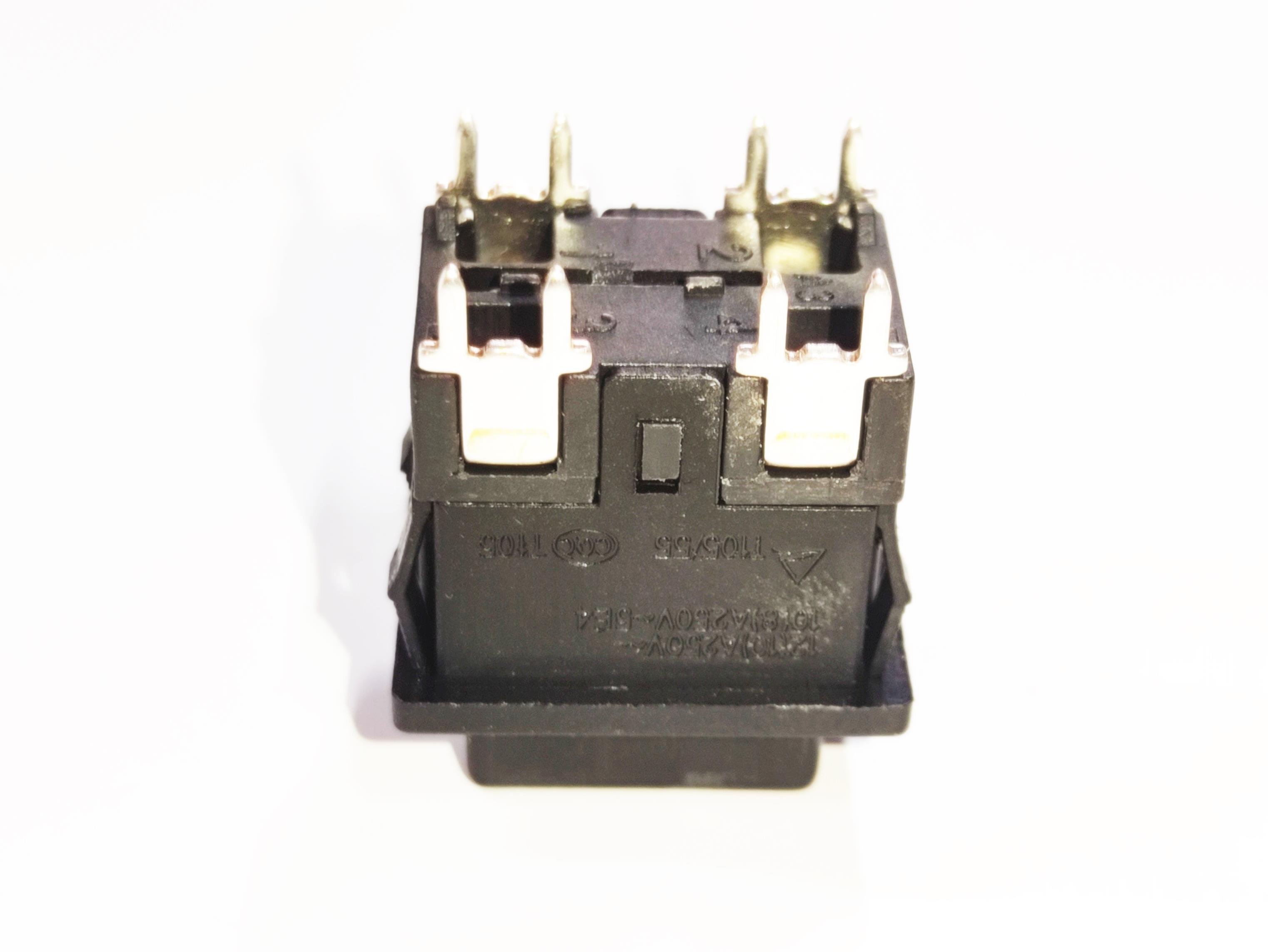 Elektrikli Süpürge Şalteri Siyah Kart için 4'lü iğne uç