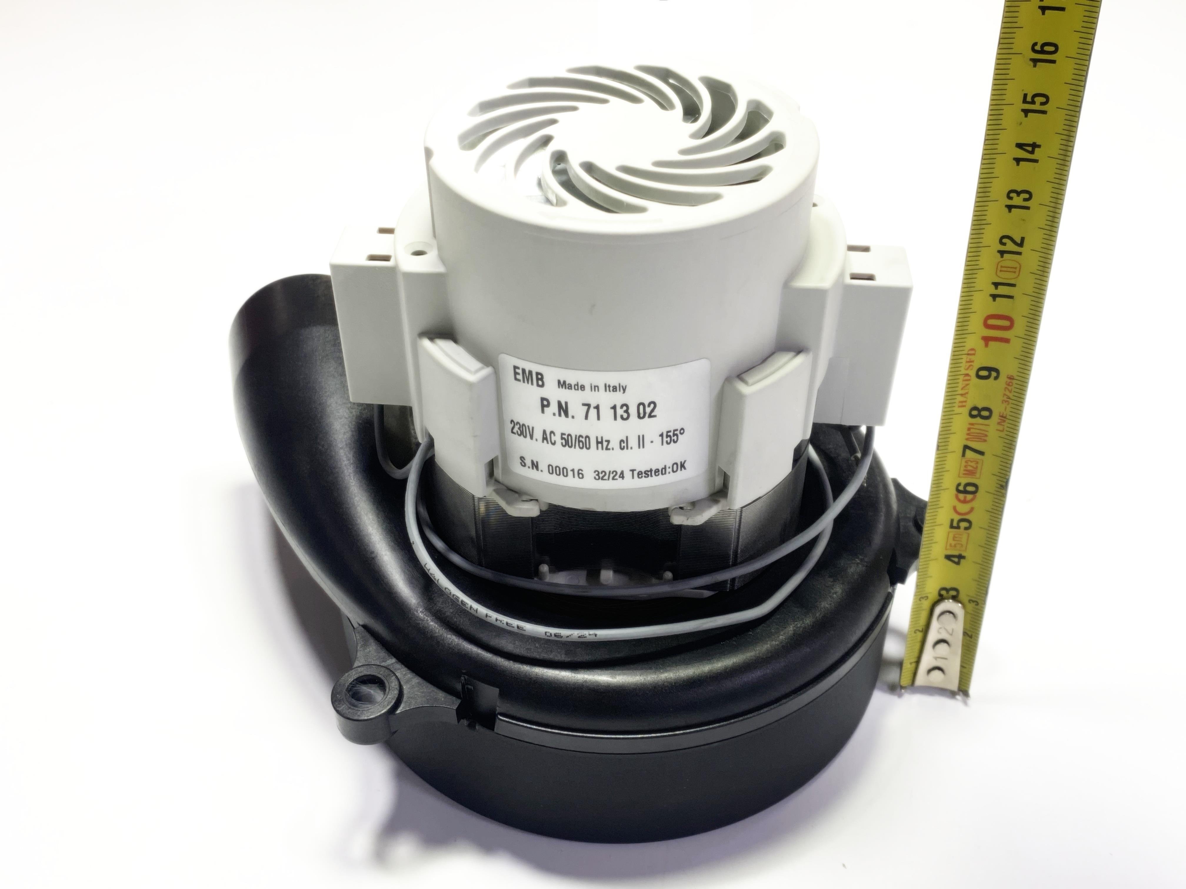 01.Vacuum Cleaner MotorsEMB İtaly Single-Fan Vacuum Motor with Exhaust | 230V | Replacement Unit for Dry VacuumsEMB Single-Fan Vacuum Motor with Exhaust | 230V | Replacement Unit for Dry Vacuums