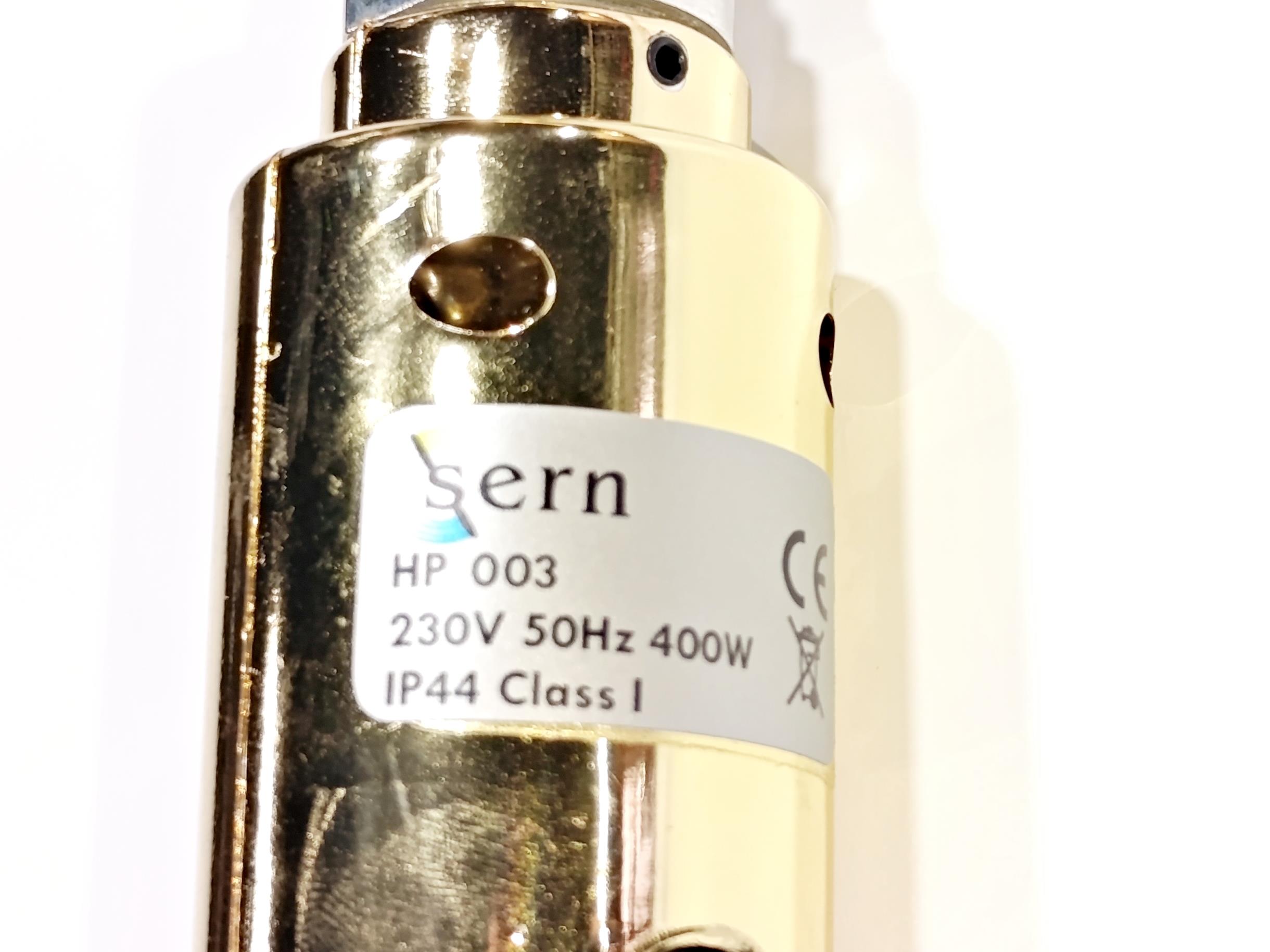 Havlupan Isıtıcı Rezistans 400 W / 230 V / L:370 MM, Altın, On/Off Anahtar, HP03 Model - Towel Radiator Heater Resistors 400 W / 230 V / L:370 MM, Gold, On/Off Switch, HP03