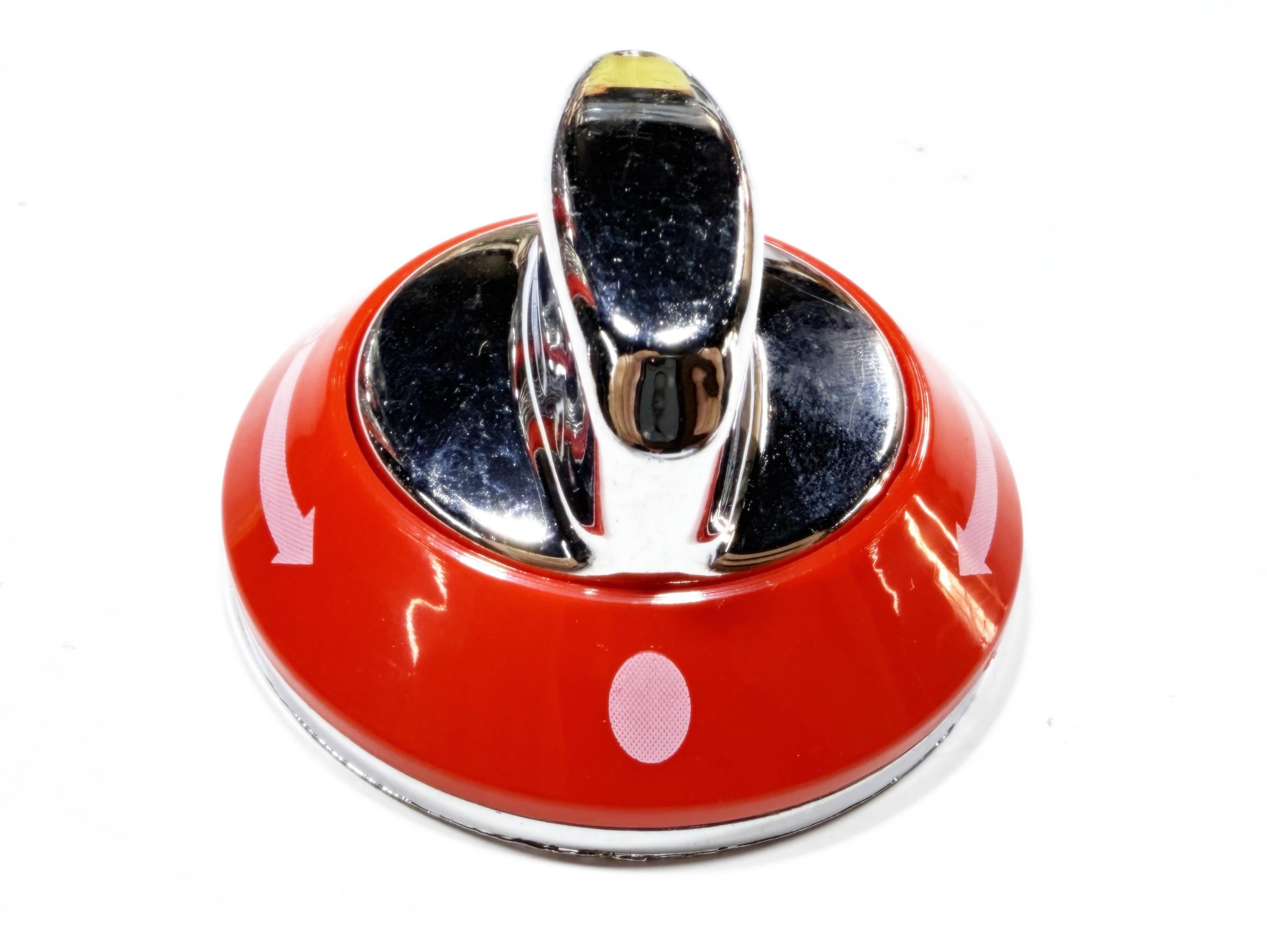 14.Horeca ButtonsHeat Control Knob – Compatible with 6mm, 8mm & E.C.A. Valves | Red / Nickel-Plated | Horeca TypeHeat Control Knob – Compatible with 6mm, 8mm & E.C.A. Valves | Red / Nickel-Plated | Horeca Type