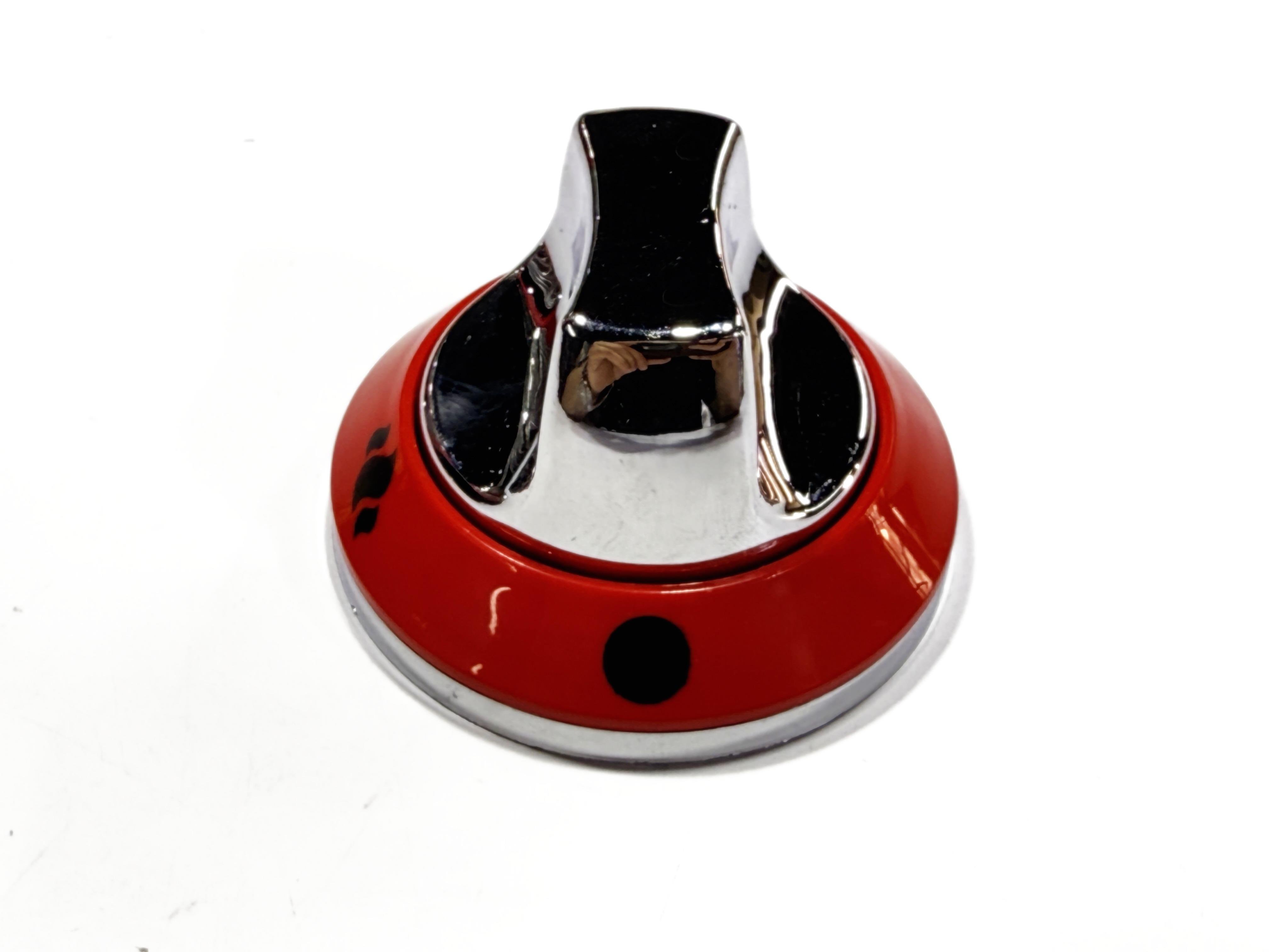 14.Horeca ButtonsHeat Control Knob – Compatible with 6mm, 8mm & E.C.A. Valves | Red / Nickel-Plated | Horeca TypeHeat Control Knob – Compatible with 6mm, 8mm & E.C.A. Valves | Red / Nickel-Plated | Horeca Type