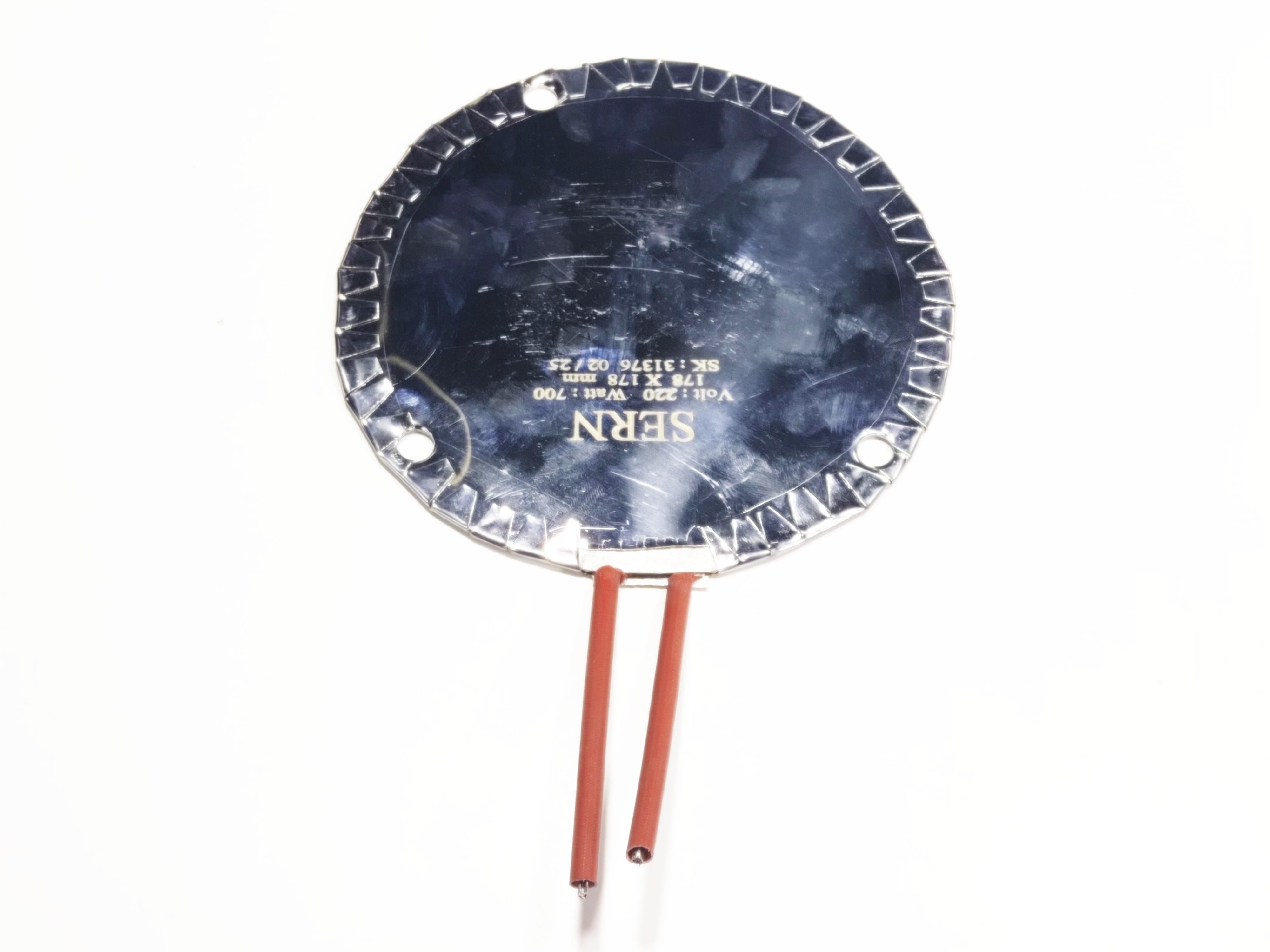 Ice Cream Cone Machine Plate Heater Resistance 178x178mm 220V 700W