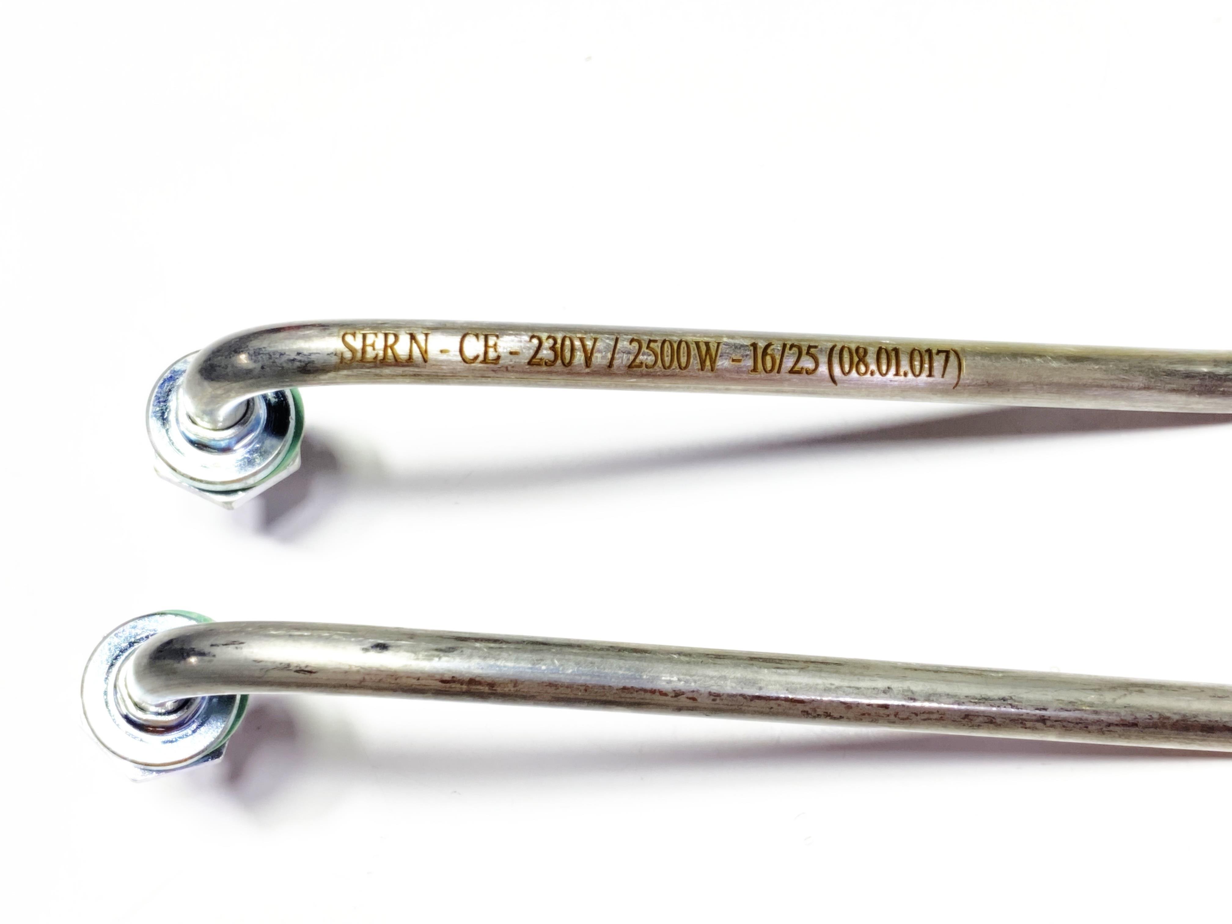 01.Deep Fryer Heating ElementsIndustrial Deep Fryer Heating Element Resistance 2-Coil 2500W 16cm 230V CR304Industrial Deep Fryer Heating Element Resistance 2-Coil 2500W 16cm 230V CR304