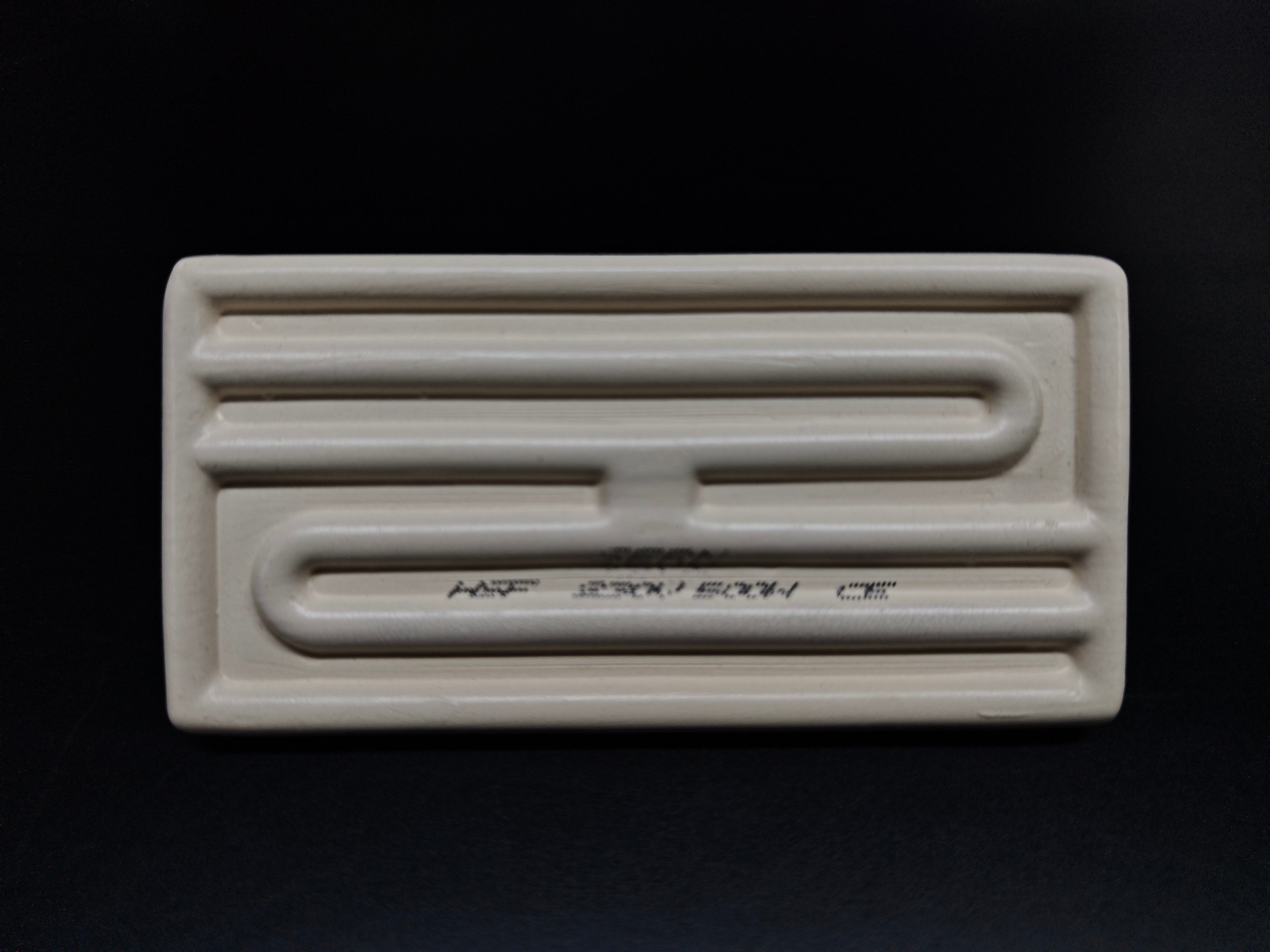 01.Plain (White) Ceramics ResistancesInfrared Ceramic Heater Element Flat 122x60mm 500W 230V White – HSF ModelInfrared Ceramic Heater Element Flat 122x60mm 500W 230V White – HSF Model
