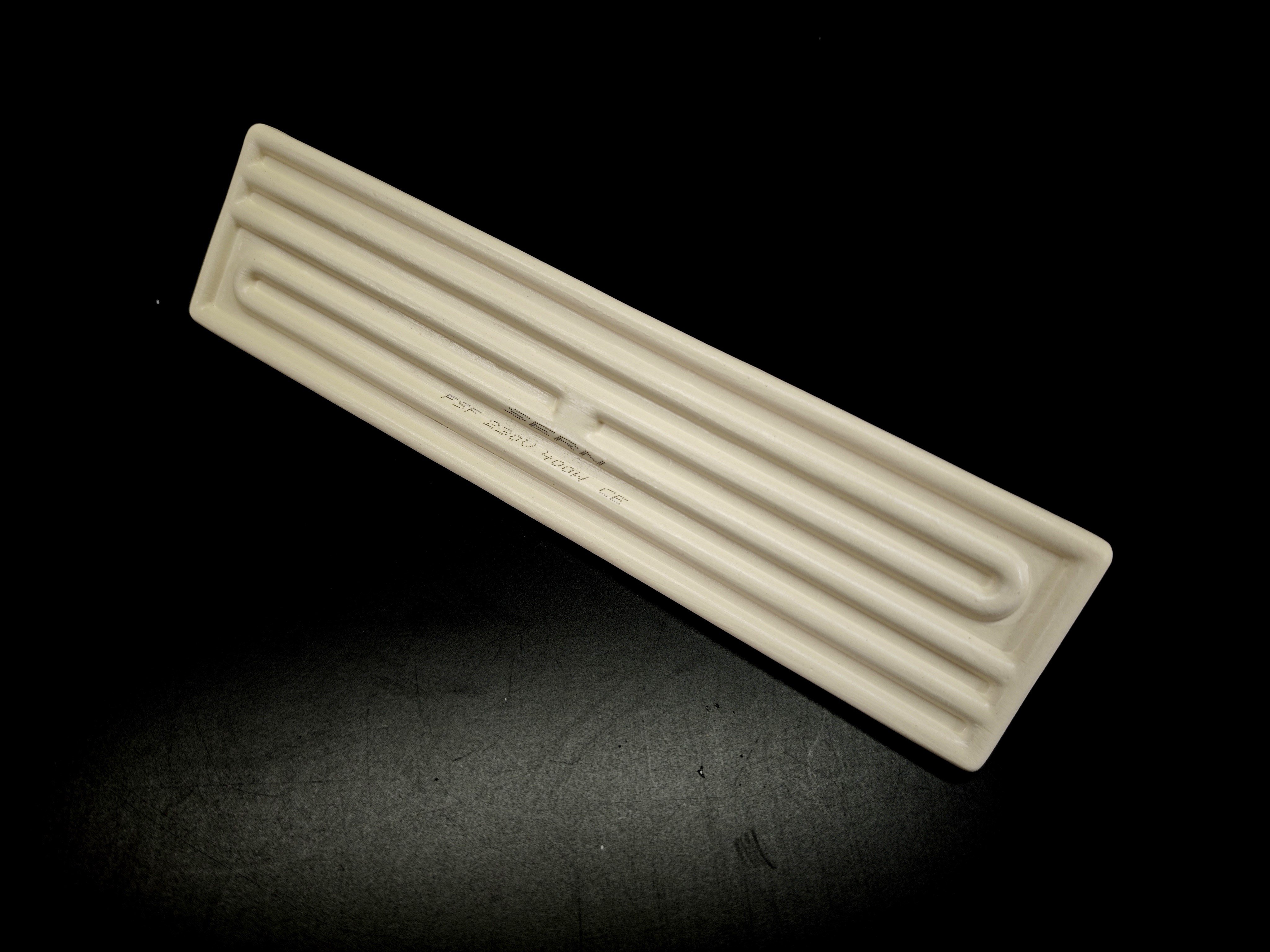 01.Plain (White) Ceramics ResistancesInfrared Ceramic Heater Element Flat 245x60mm 400W 230V White – FSF ModelInfrared Ceramic Heater Element Flat 245x60mm 400W 230V White – FSF Model