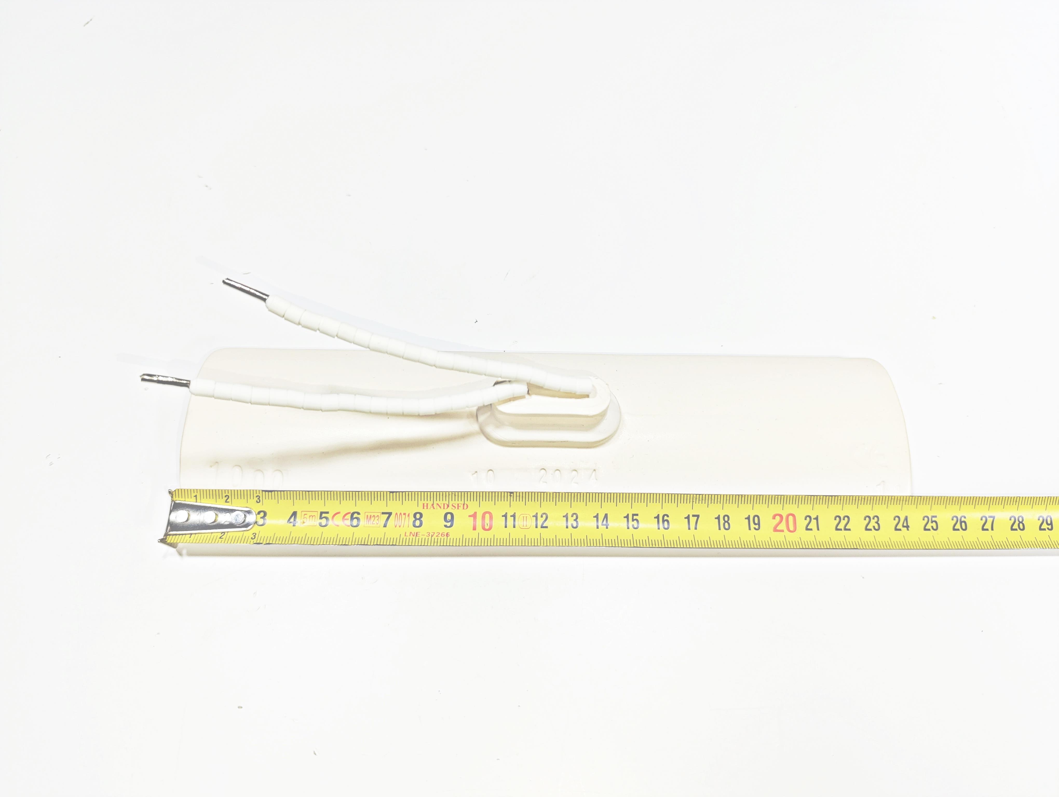 İnfrared Seramik Isıtıcı Rezistans KONKAV 245X60mm 1000W 230V Beyaz Renk FSC Model